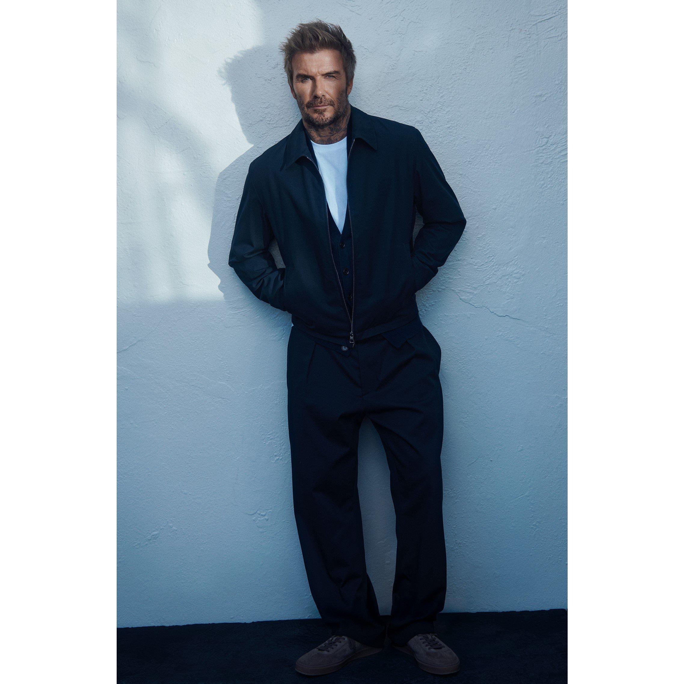 Dark Blue 408 - Boss - Men's Beckham Black Cotton Long Sleeve Overshirt - 6