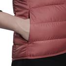 Wonder Rouge - adidas - Essentials Light Down Vest Womens Gilet - 6