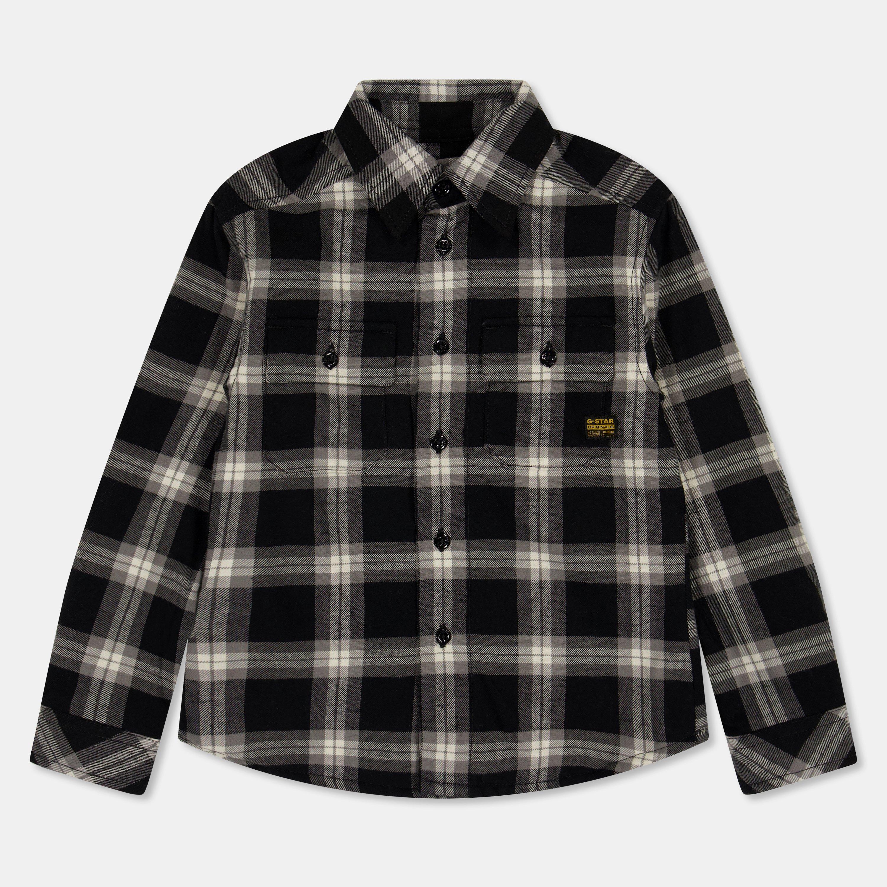 G Star Boys Kids' Overshirt - Drk Bottle - 16Y