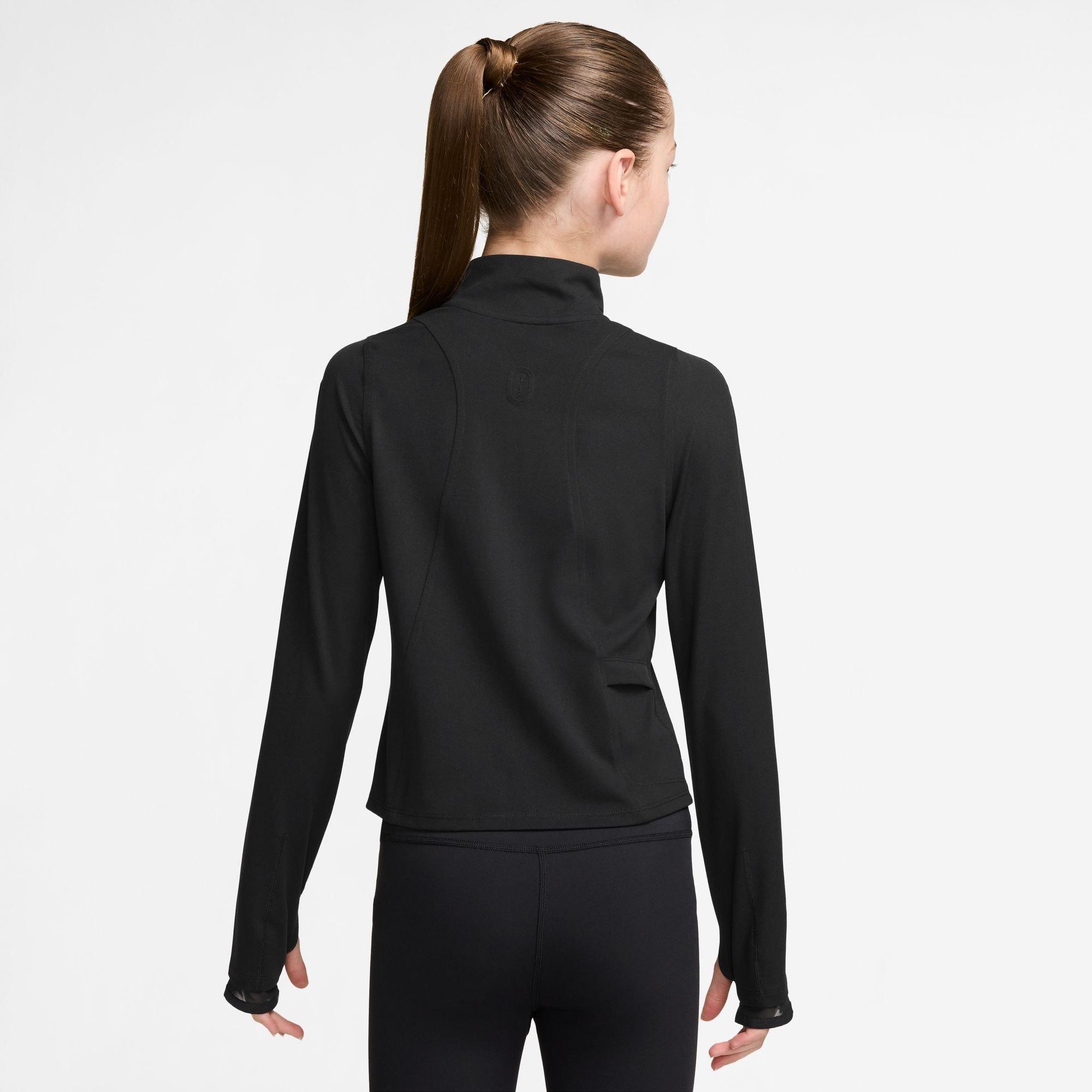 Black - Nike - Nike Mavn LS Zip Jn64 - 2