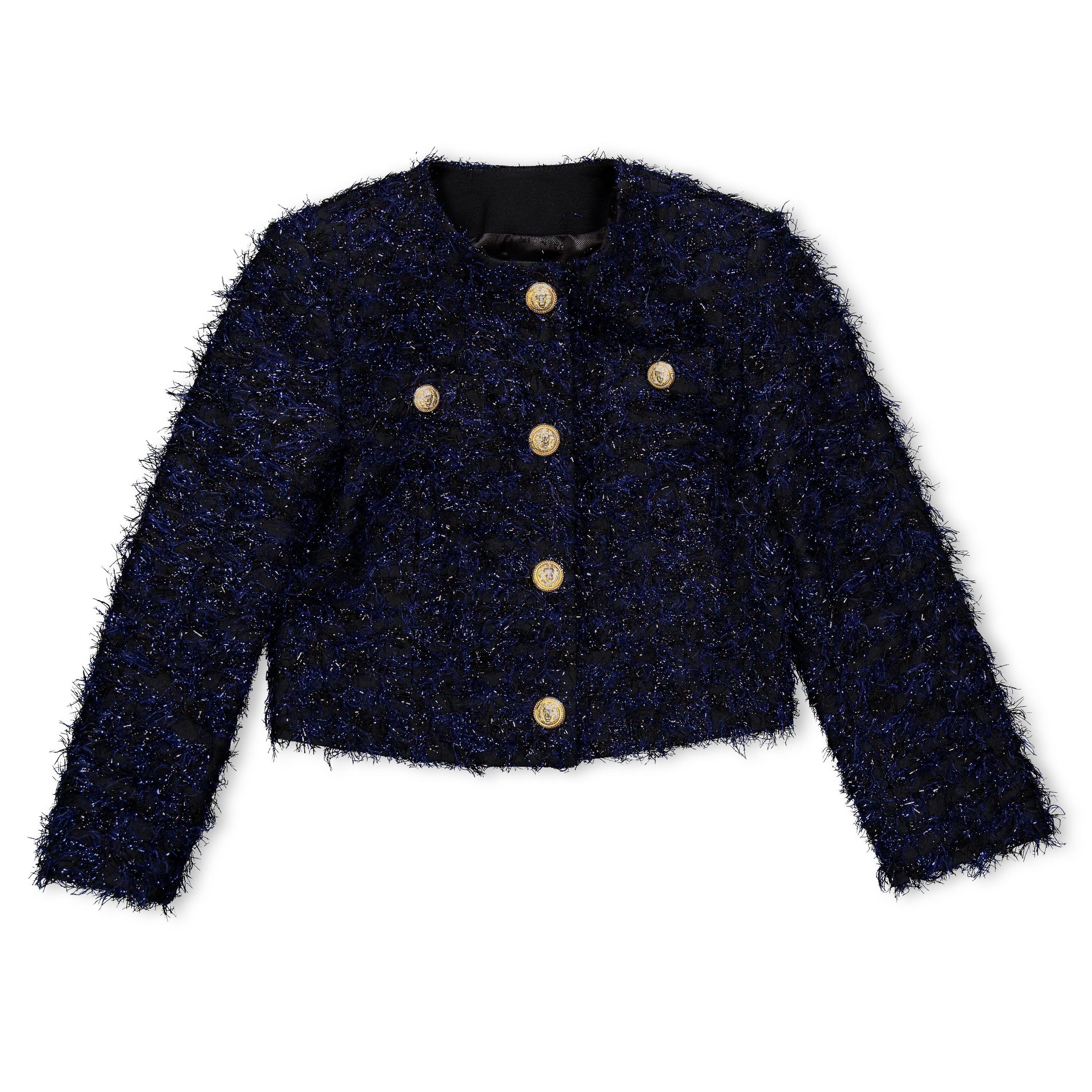Azzurro - Balmain - Kids' Structured Tailored Blazer - 1