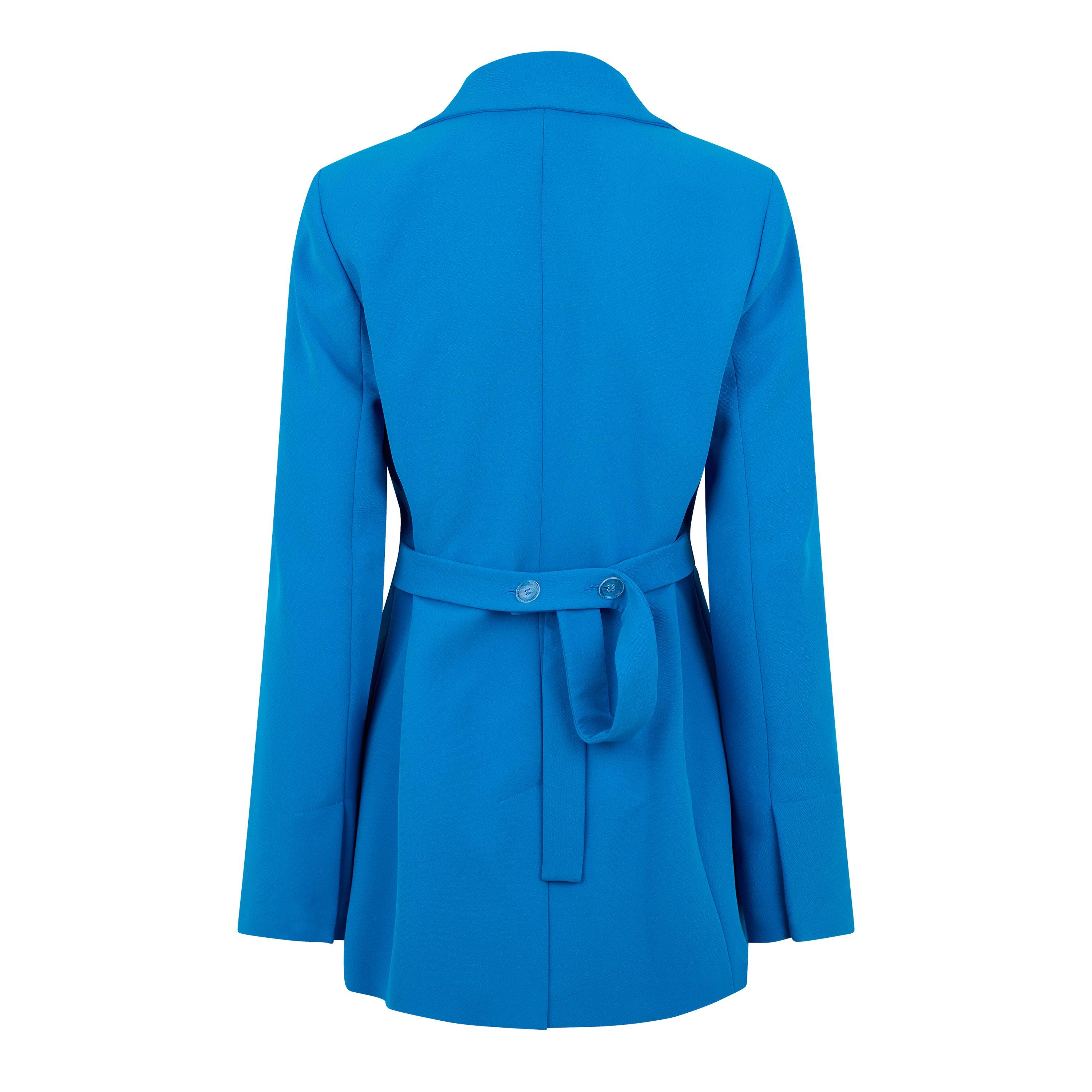 Blue White - Off White - Women's Off-White Cady Oversized Blazer - 2