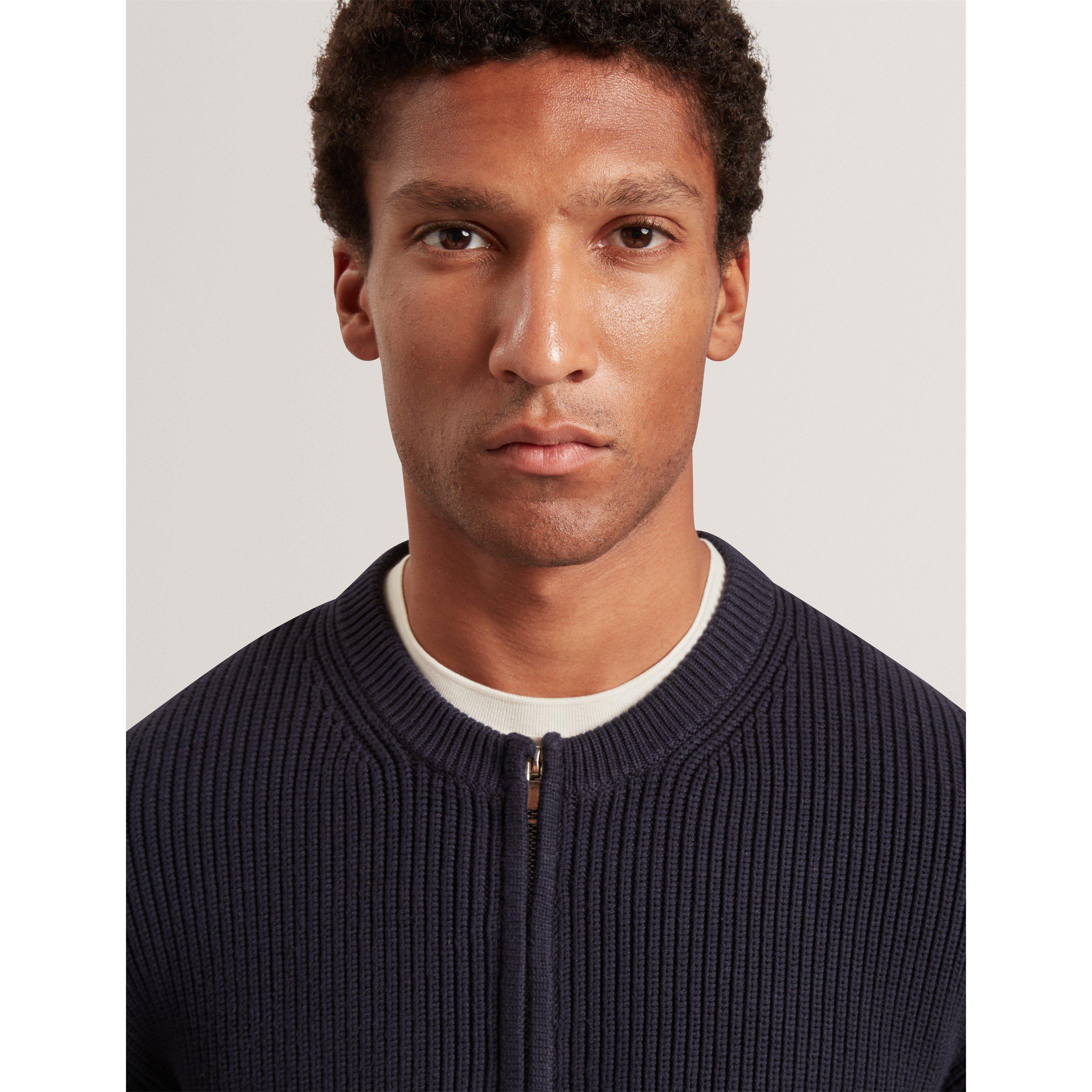Marine - Ted Baker - Ted Bomber Jacket Sn64 - 4