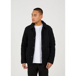 Brave Soul Black Borg Jacket