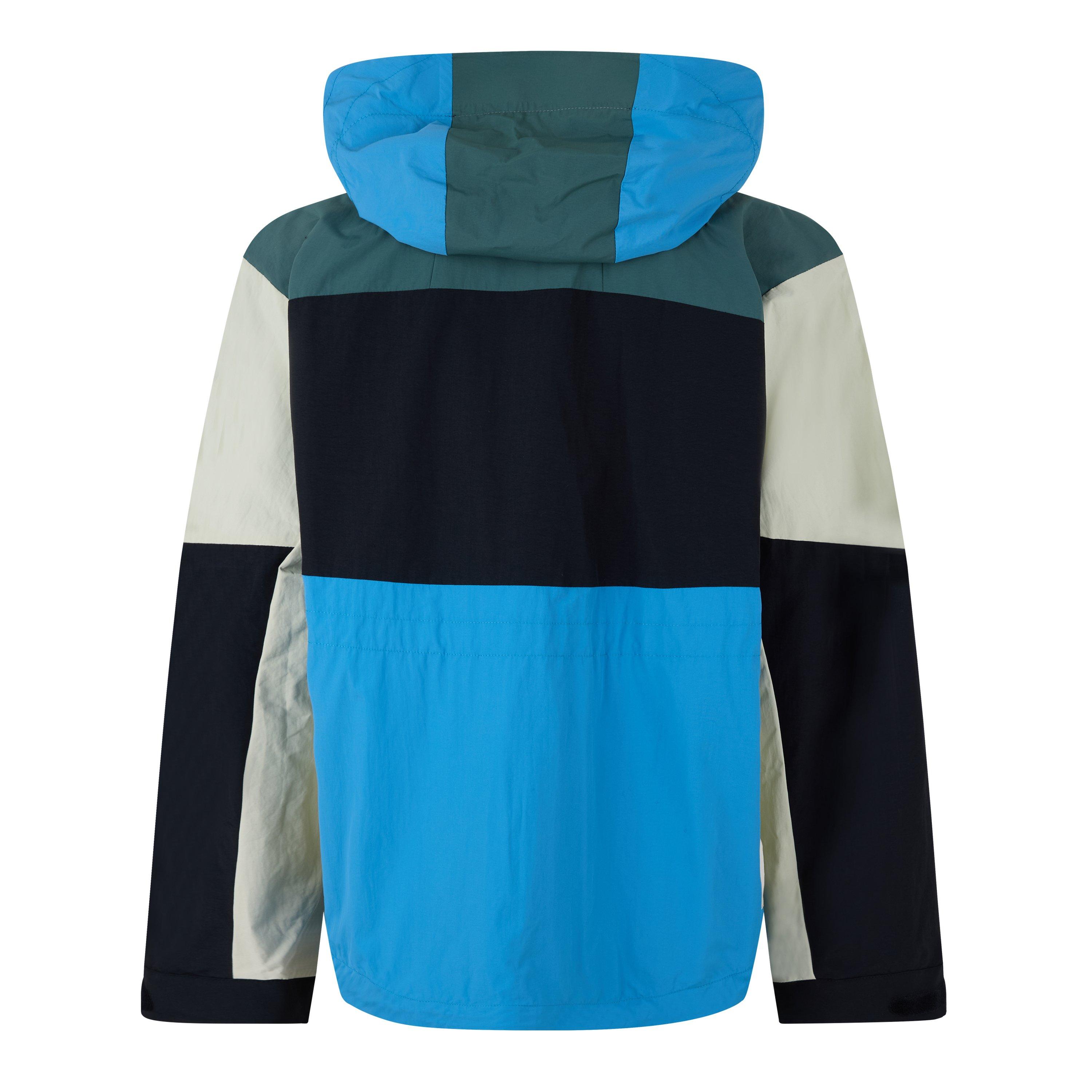 DeepWater/Black - Ambush - Men's  Mountain Colour Block Weather-Resistant Parka - 3