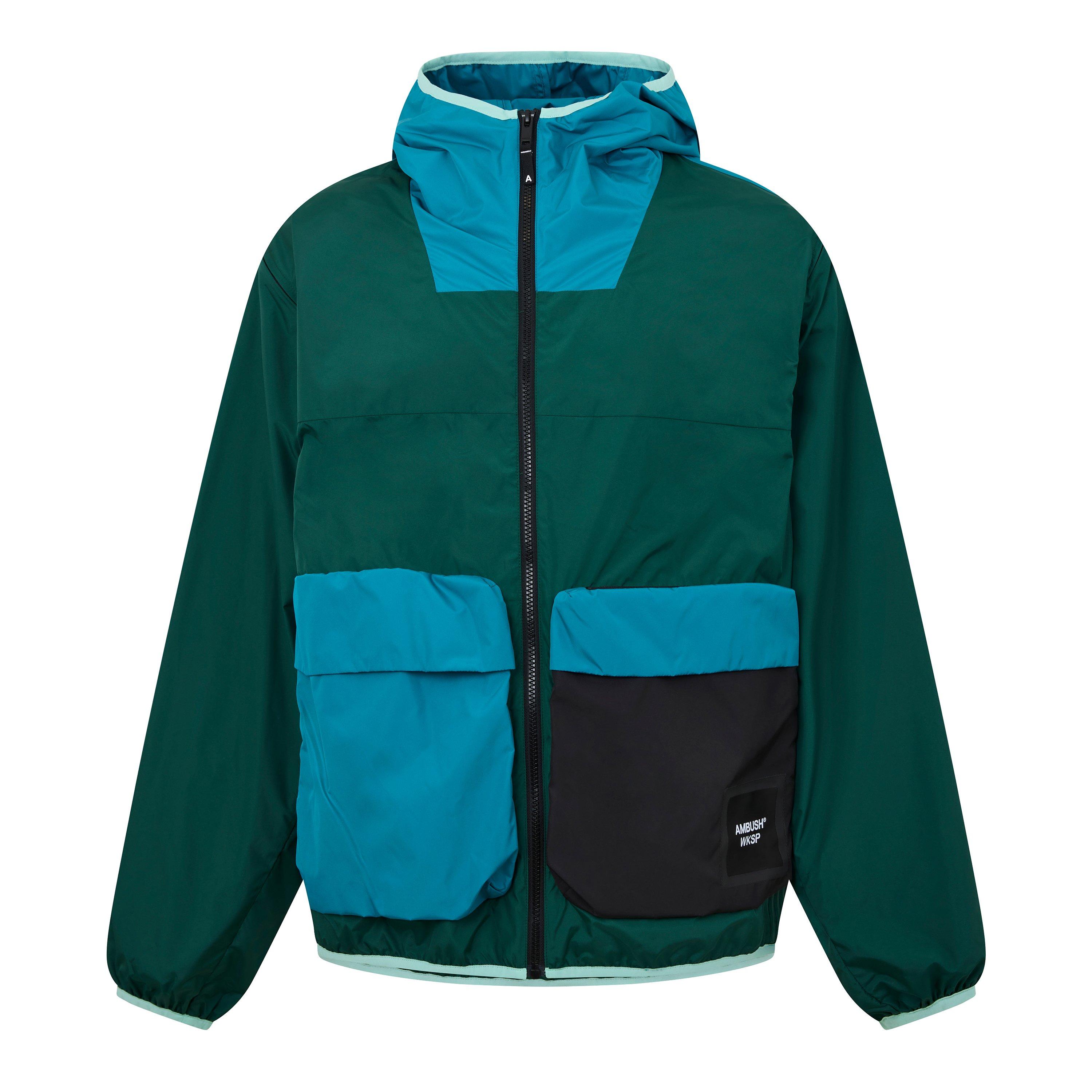 Evergreen/Black - Ambush - Men's Packable Weather Resistant Mac - 1