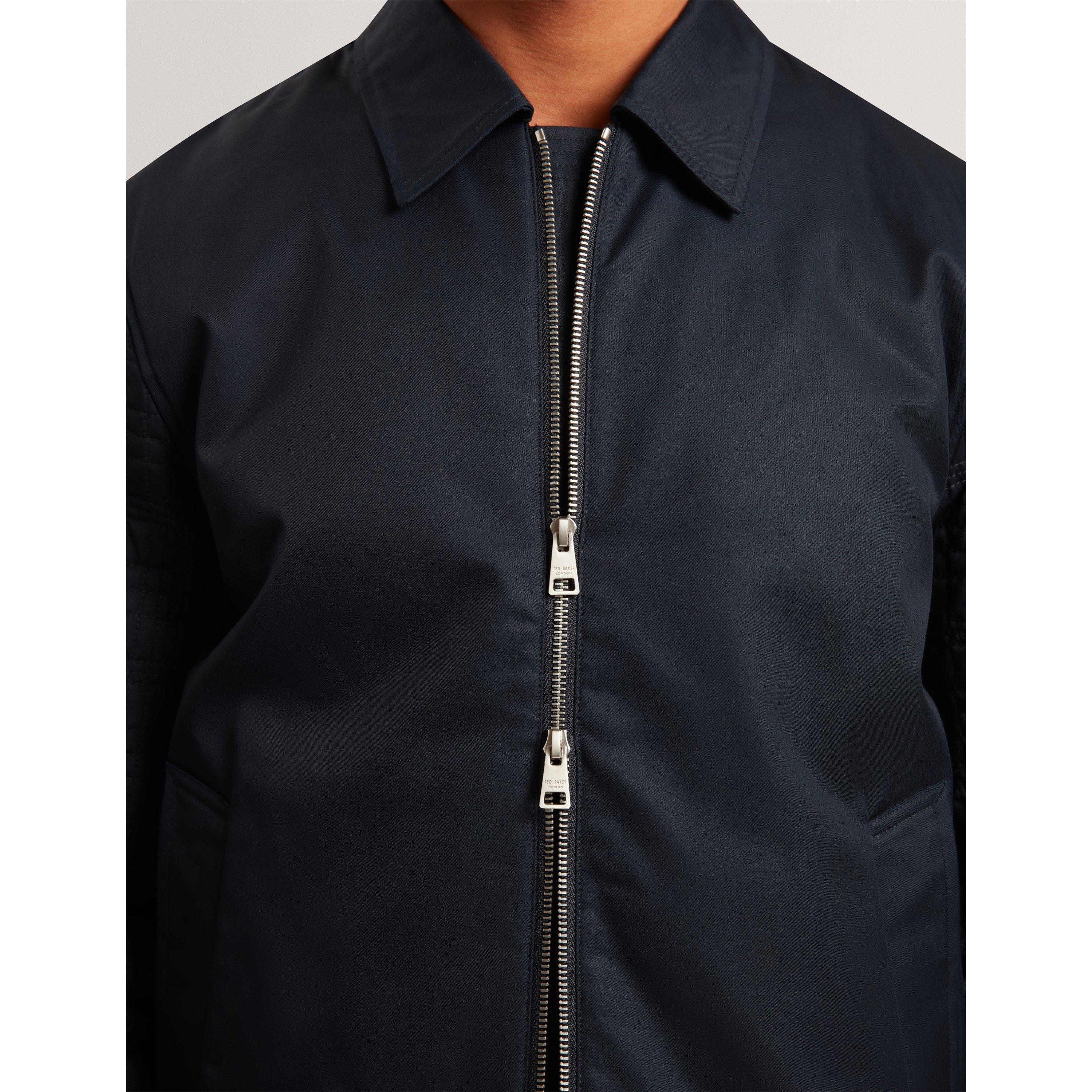 Navy - Ted Baker - Ted Bomber Jacket Sn64 - 4