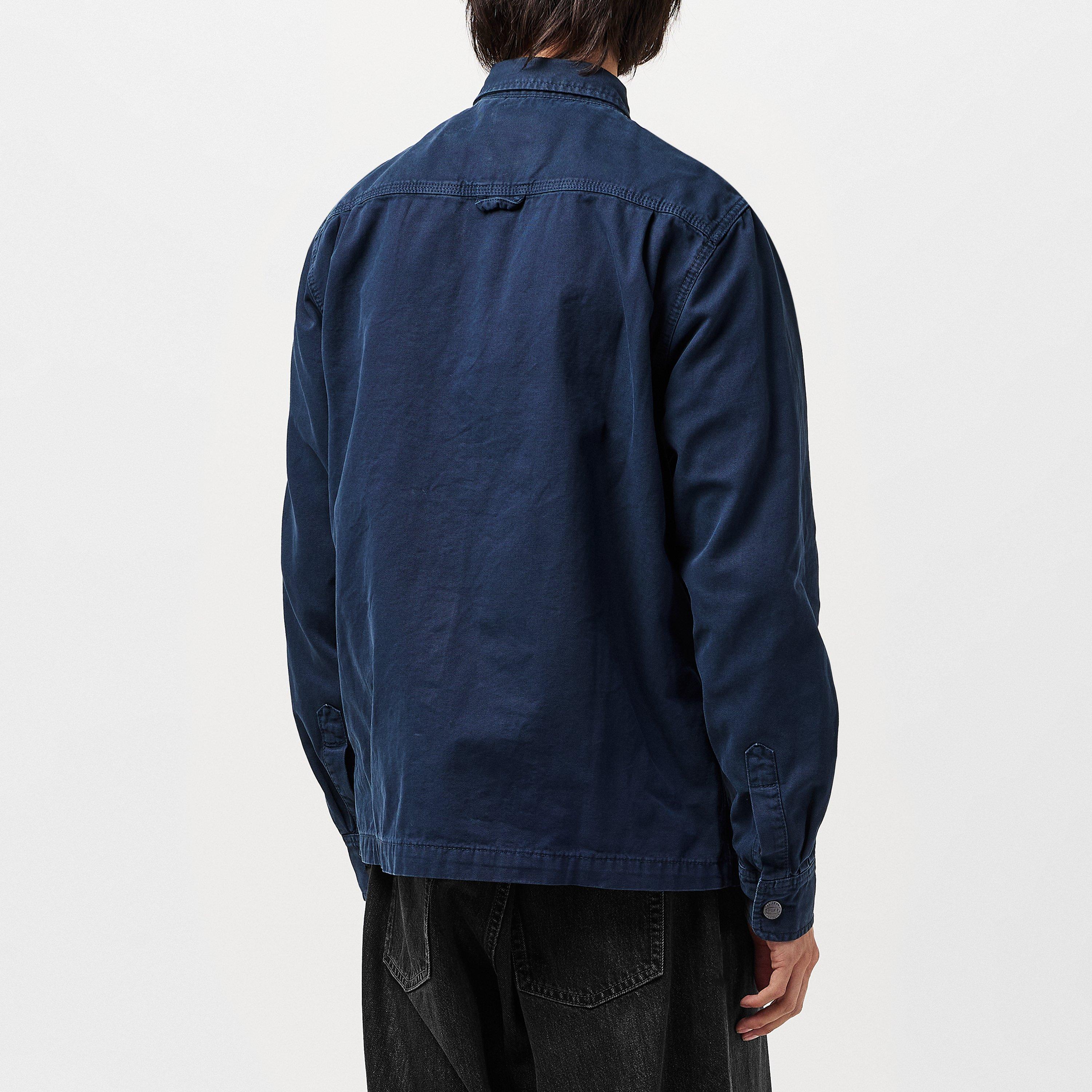 Blu navy - Superdry - Men's Canvas Overshirt - 4