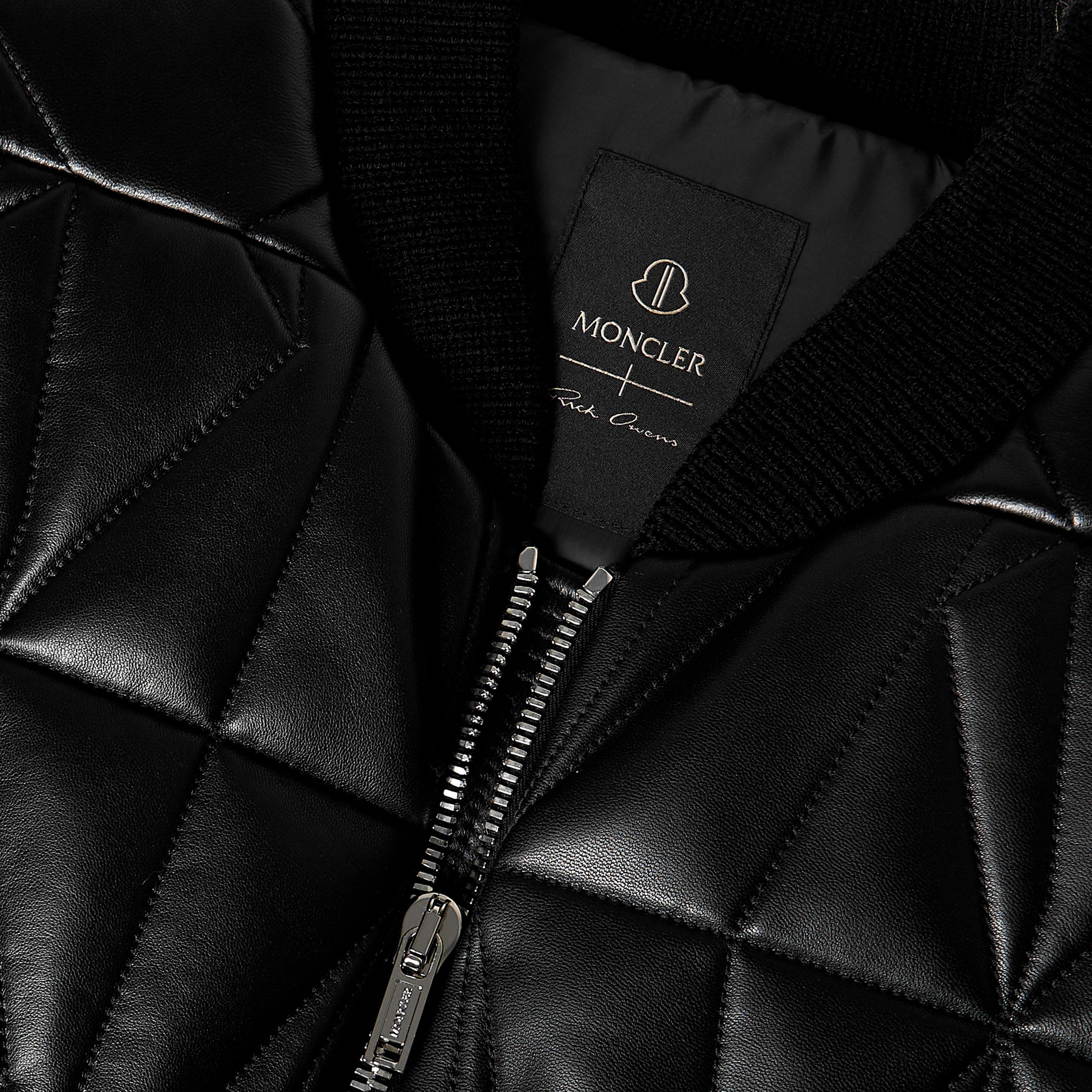 Black - Rick Owens - Mens x Moncler Geocamo Flight Vest - 5