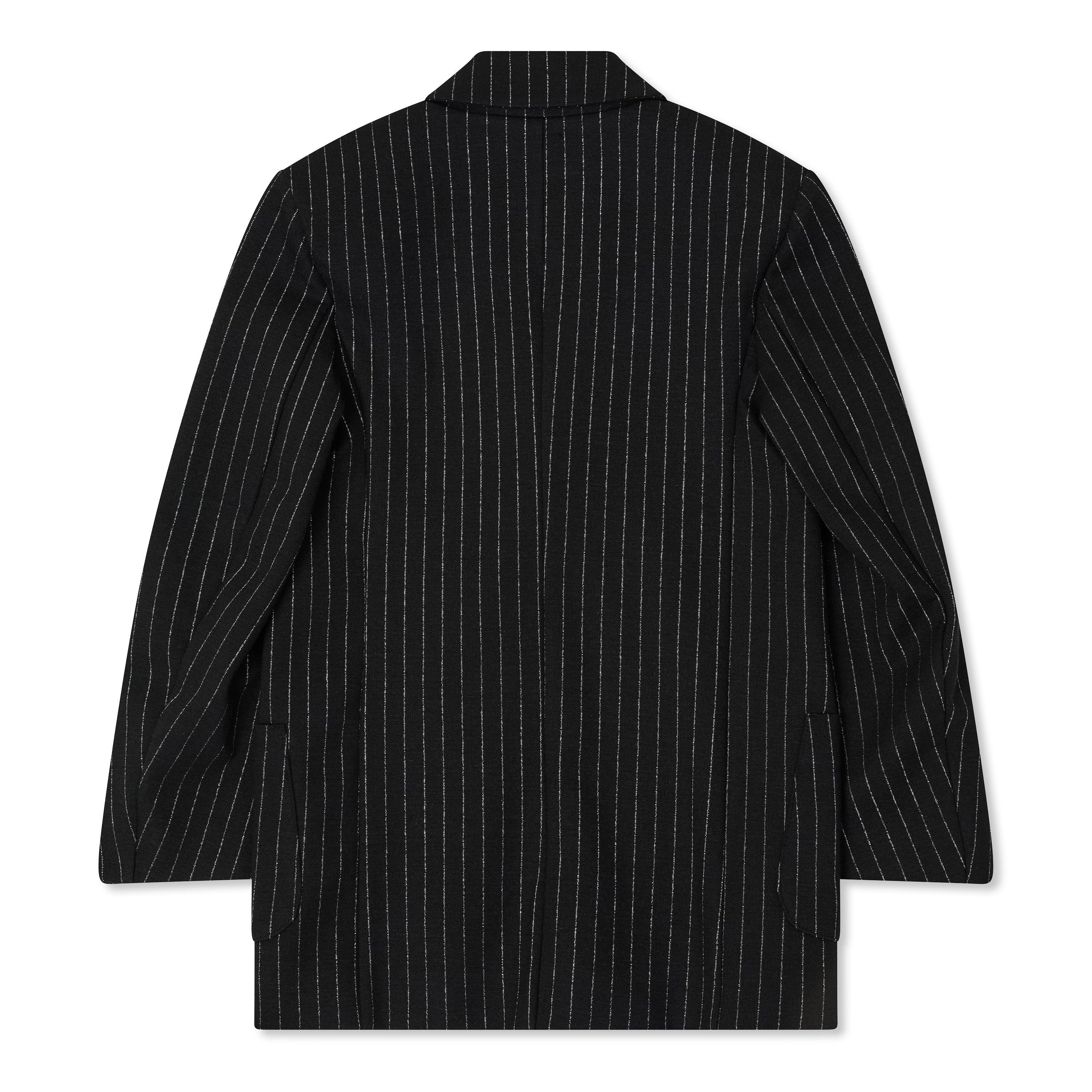 black/silver - Balmain - Unisex Kids  Tailored Blazer - 2