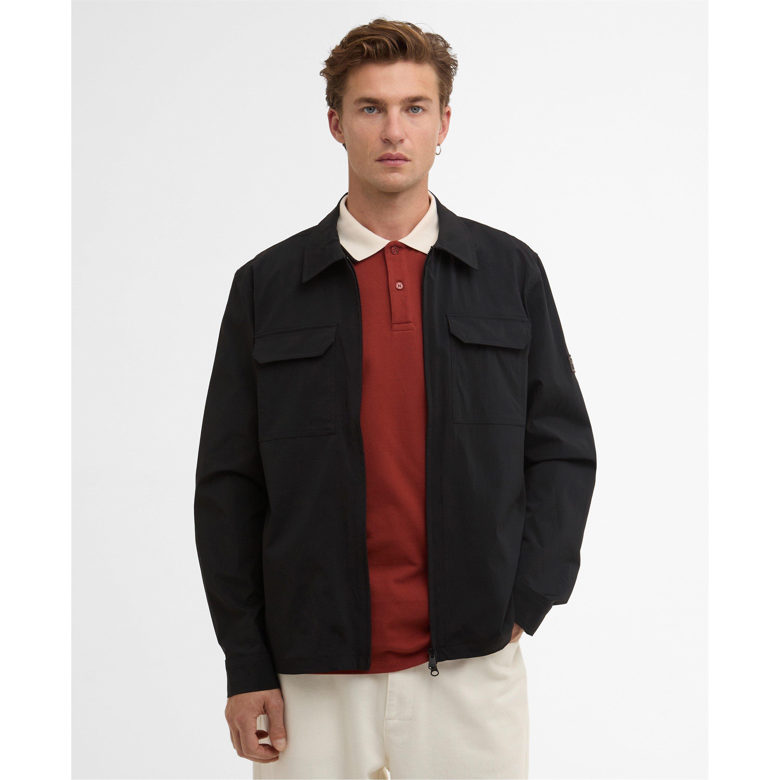 Black BK11 - Barbour International - Mens Tucson Overshirt - 2