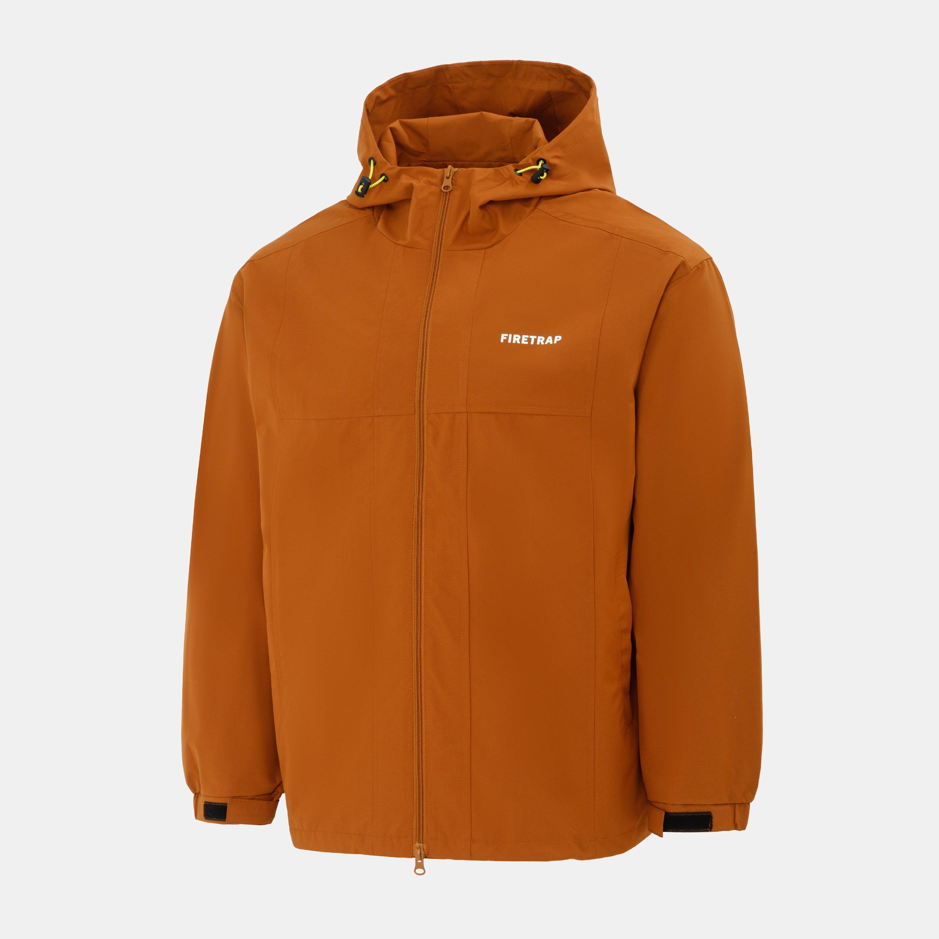 Coffee - Firetrap - Light weight Jacket Mens - 3