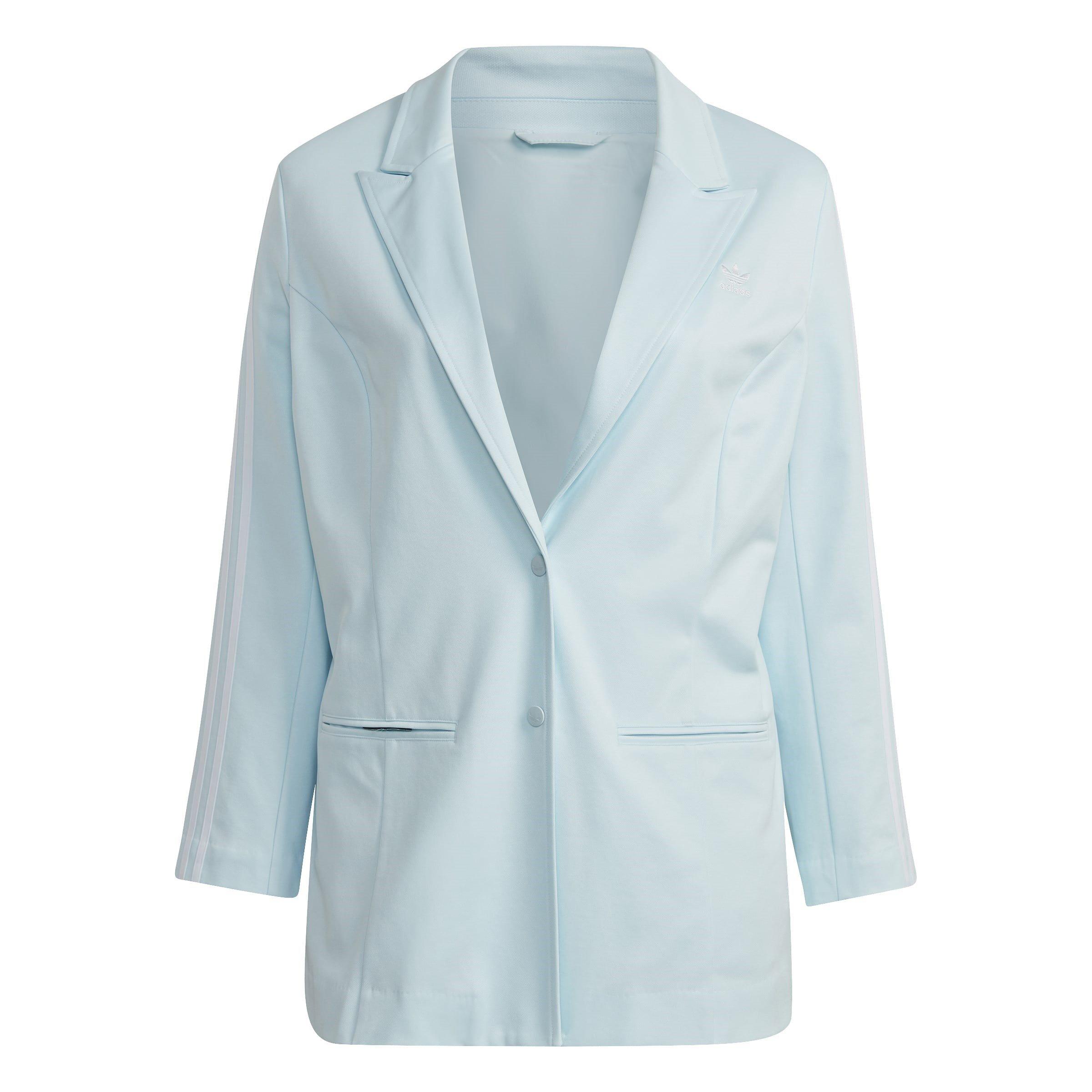 Blue - adidas Originals - Women's Adidas Long Sleeve Blazer - 1