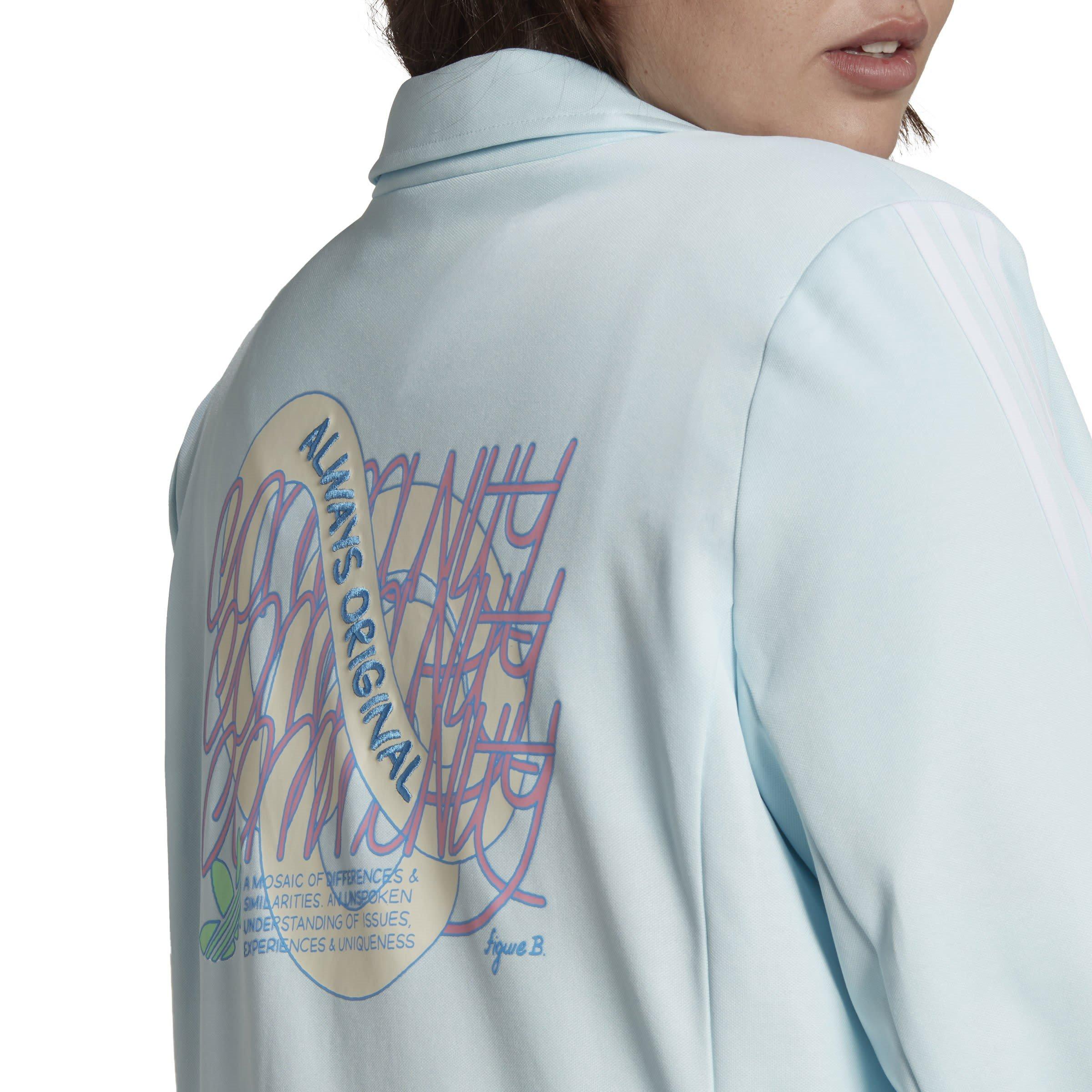 Blue - adidas Originals - Adidas Long Sleeve Blazer - 6