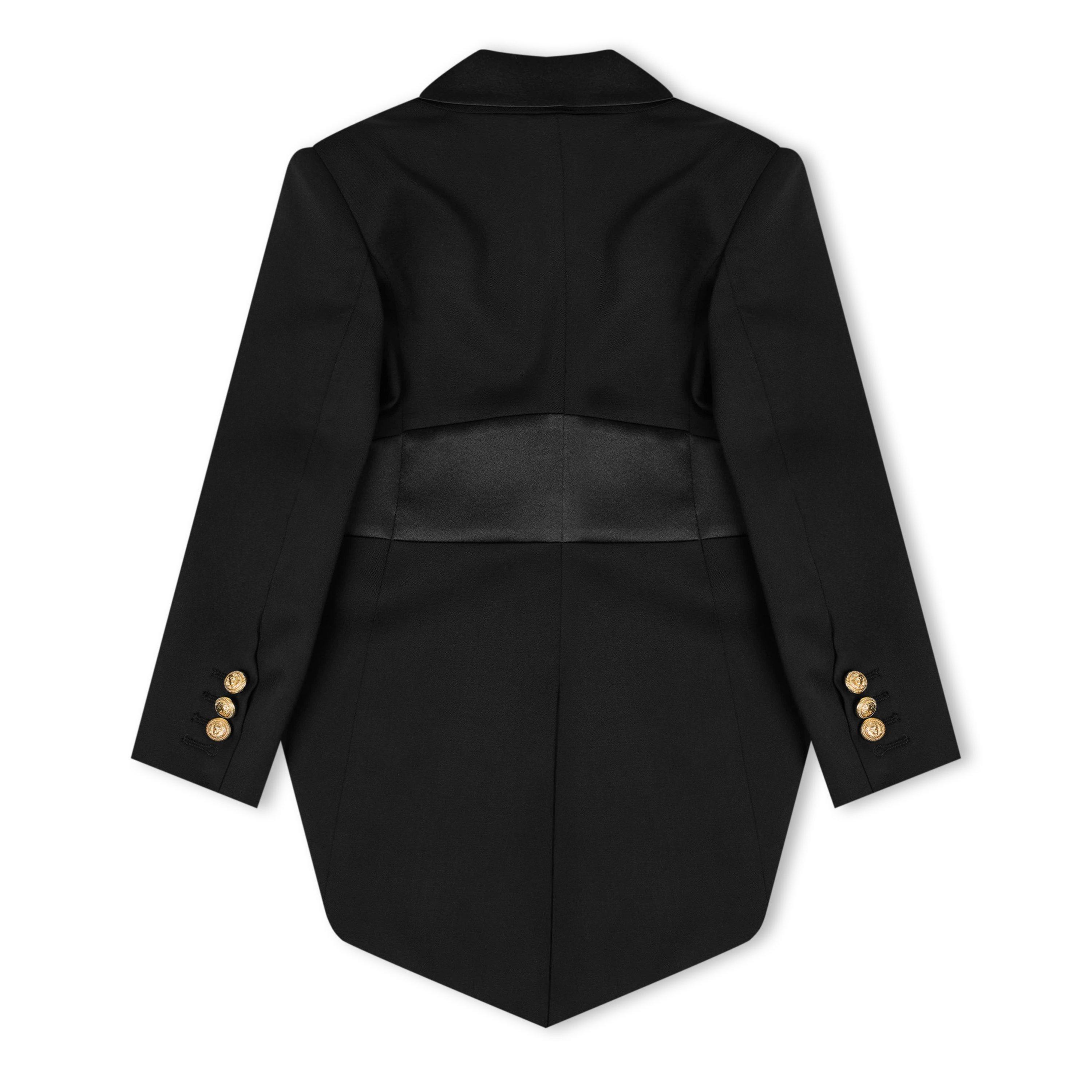 black - Balmain - Unisex Kids  Tailored Blazer - 2