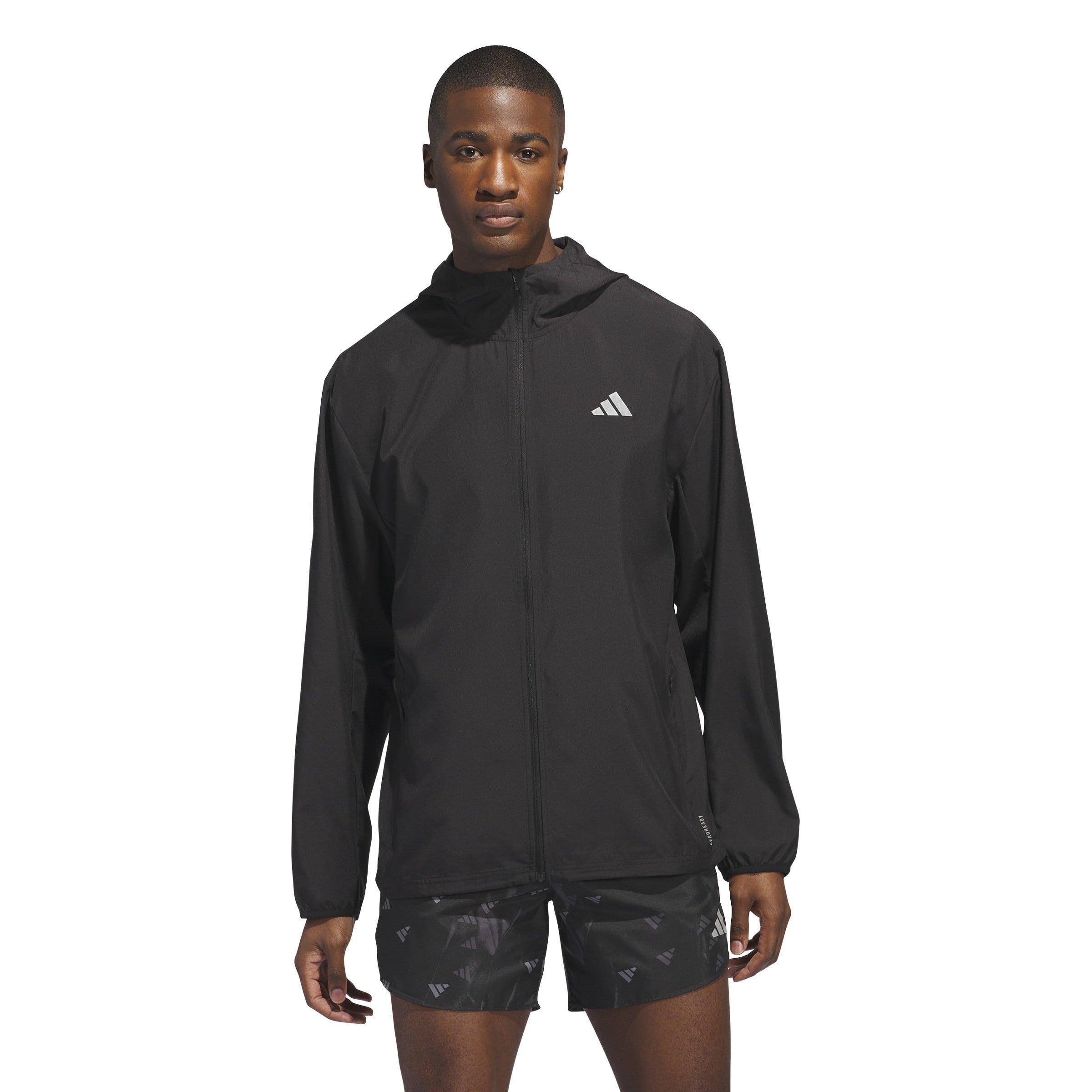Black - adidas - Run It AEROREADY Reflective Performance Running Jacket - 2