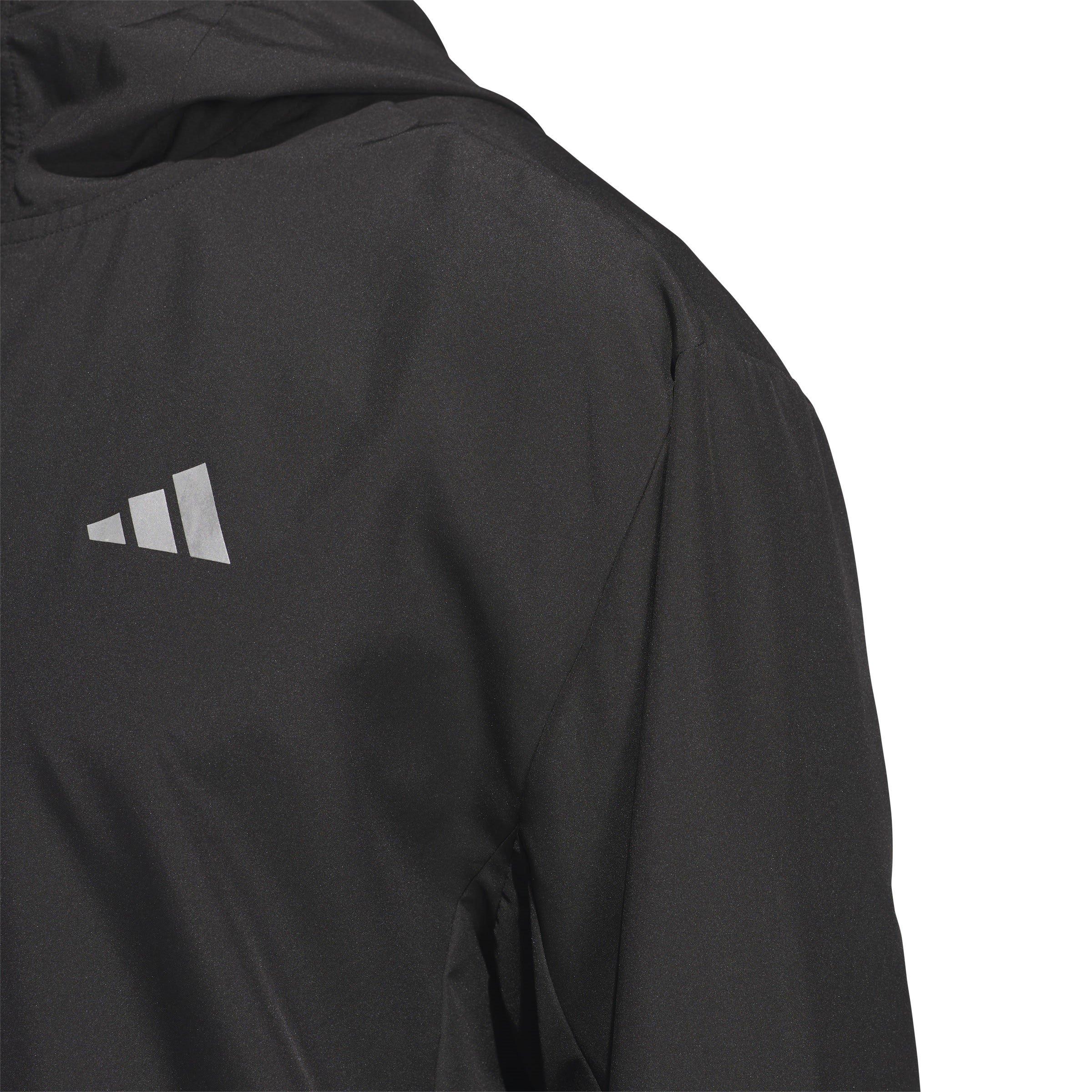 Black - adidas - Run It AEROREADY Reflective Performance Running Jacket - 6