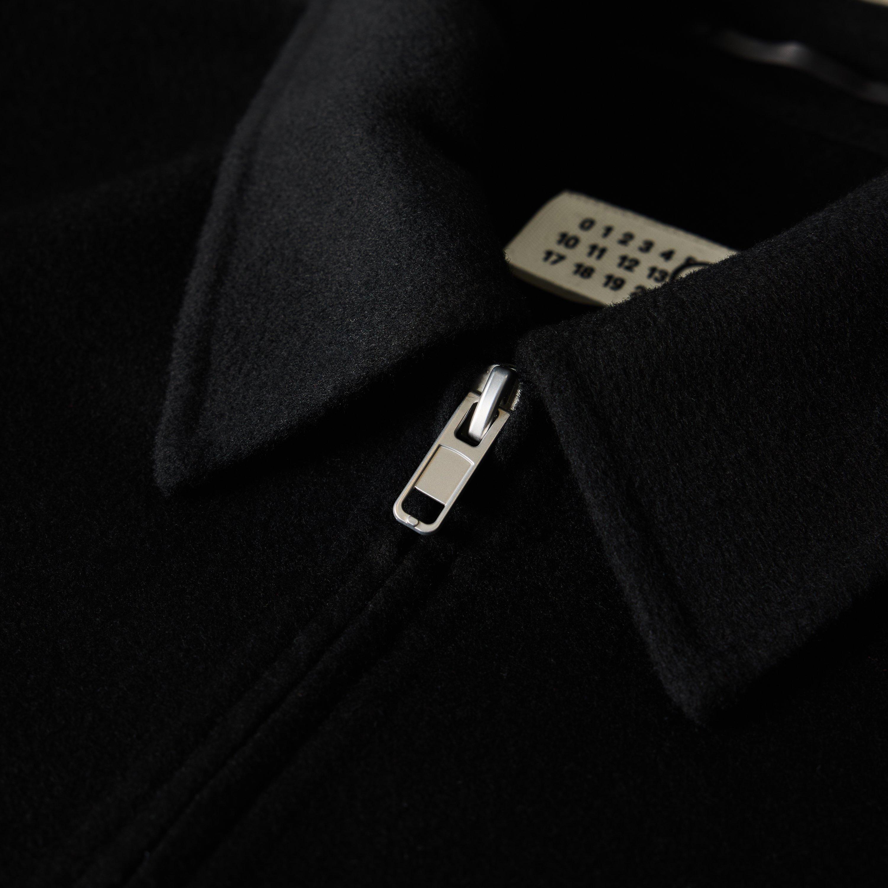 Black - MM6 Maison Margiela - MM6 Mai Wool FZ Jkt Sn63 - 3