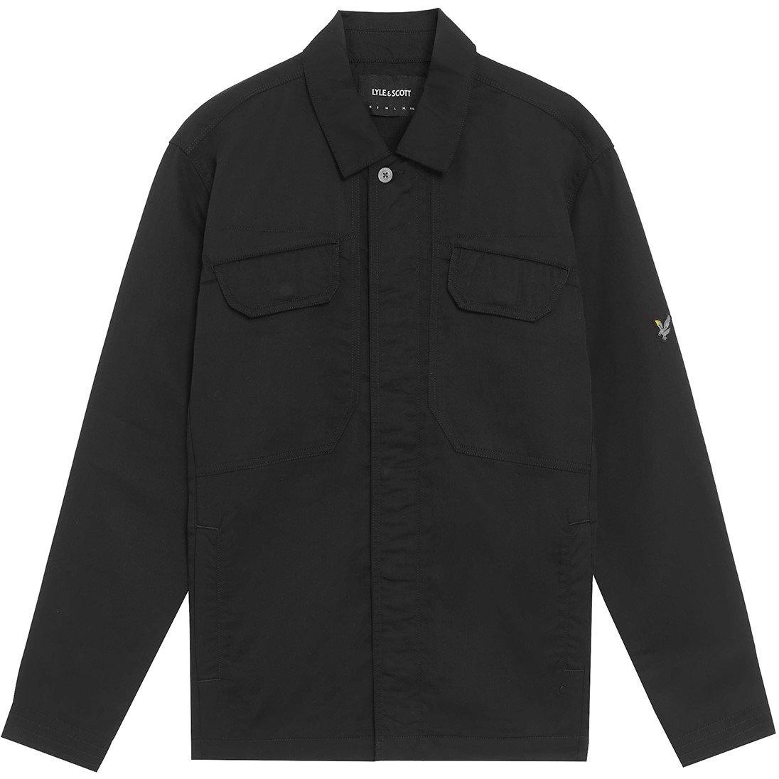 Jet Black - Lyle and Scott - Overshirt Sn99 - 2