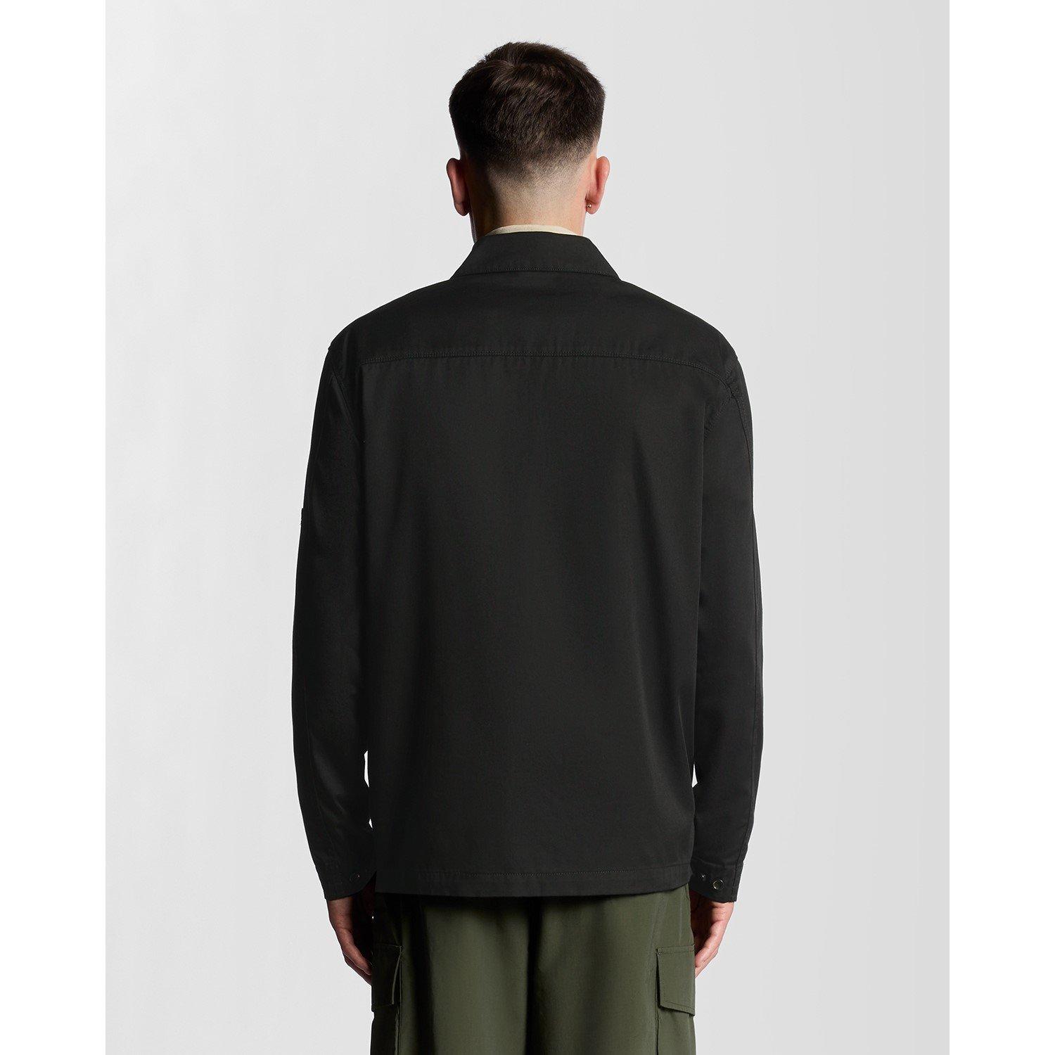 Jet Black - Lyle and Scott - Overshirt Sn99 - 3