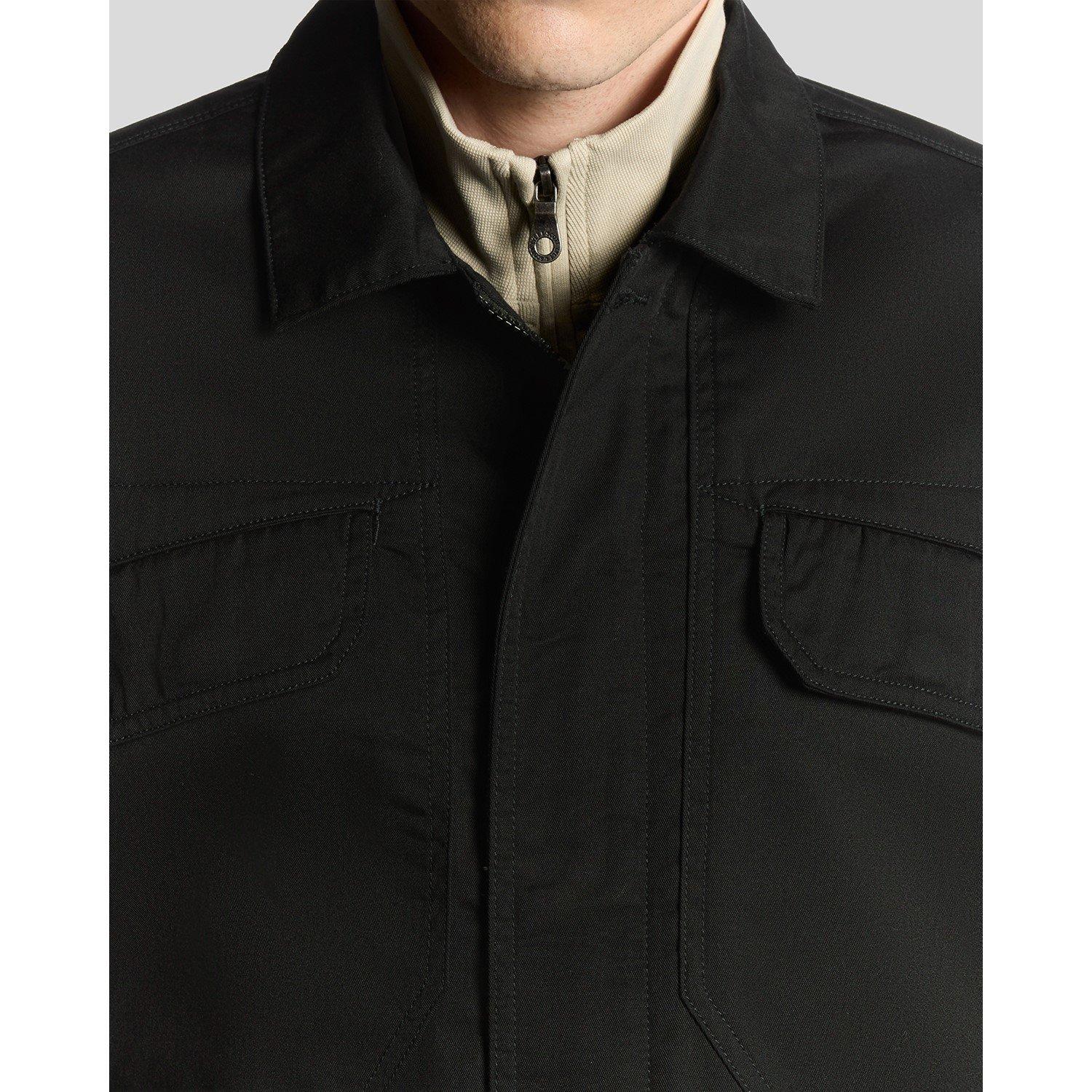 Jet Black - Lyle and Scott - Overshirt Sn99 - 4