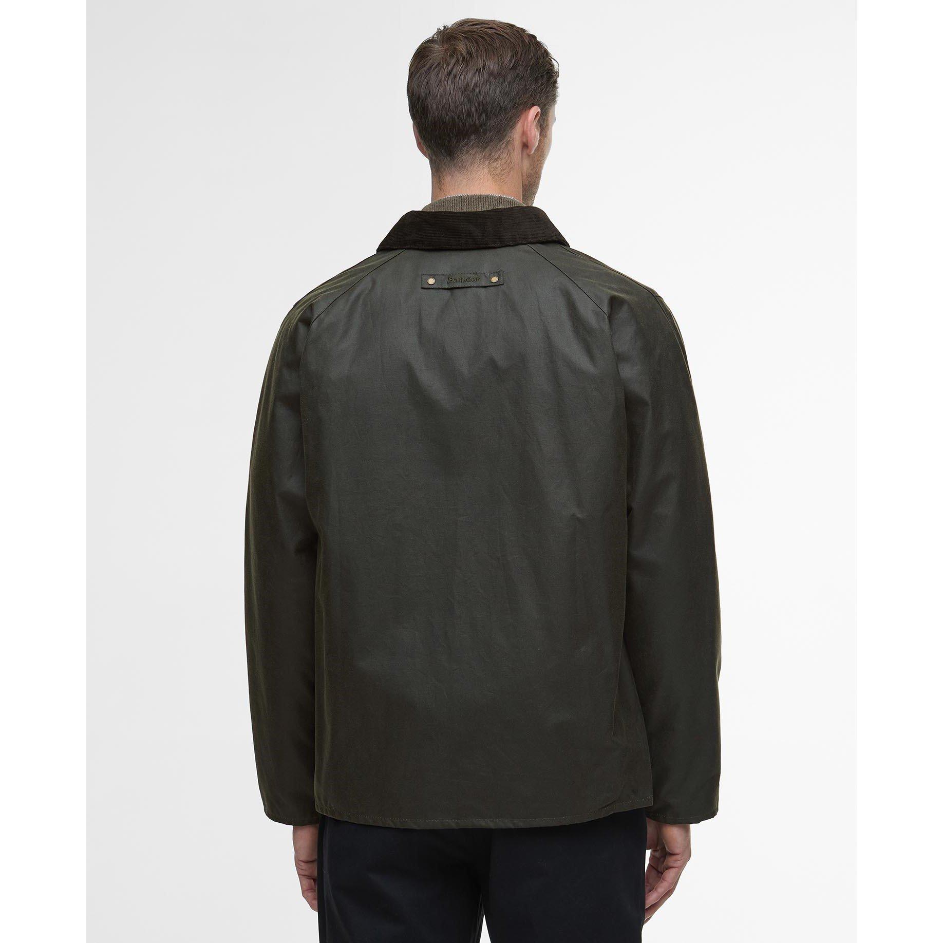 Olive OL99 - Barbour - Mens Lorden Waxed Mac - 3