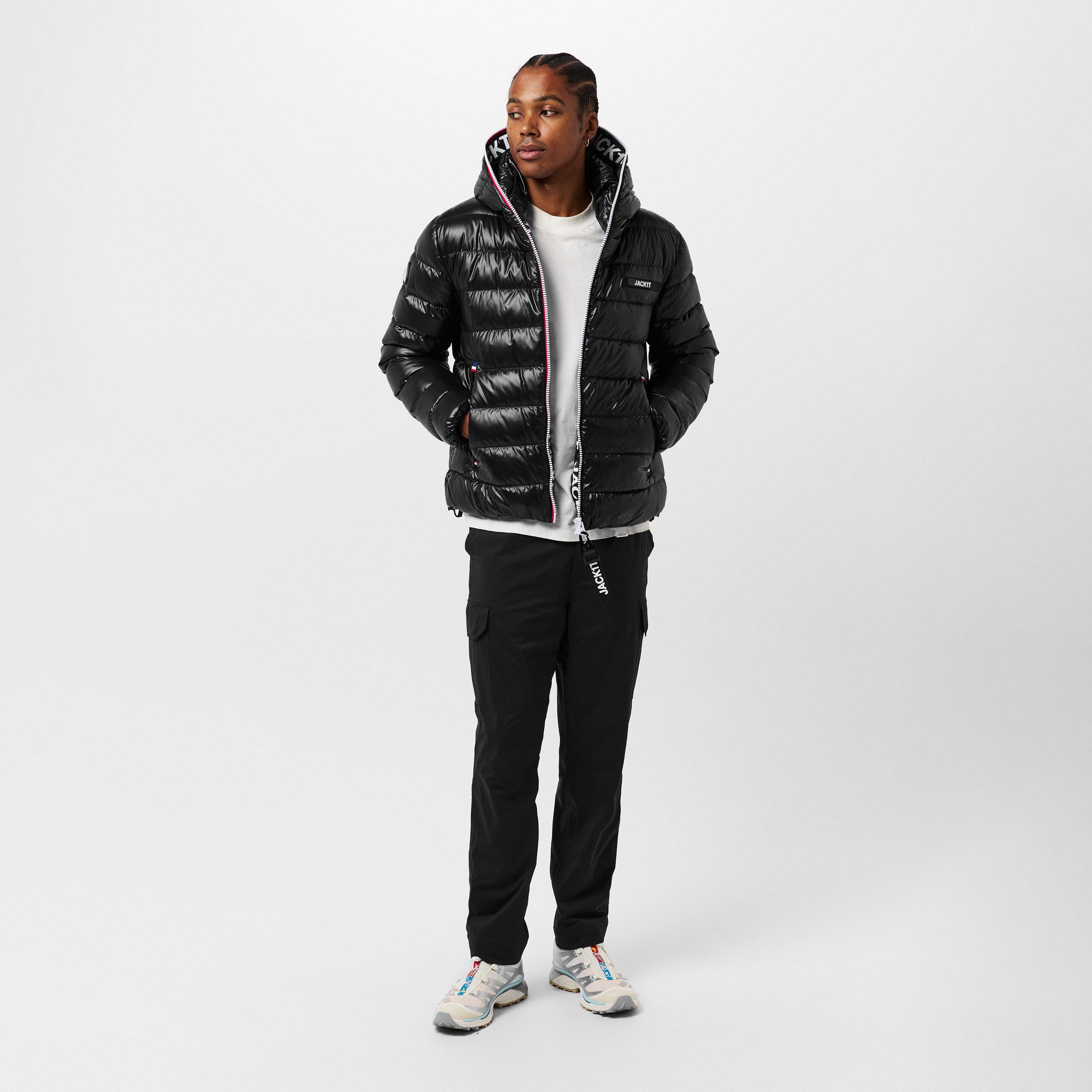 Black - Jack1t - Men's Tricolore Insulated Medium Puffer Jacket - 6