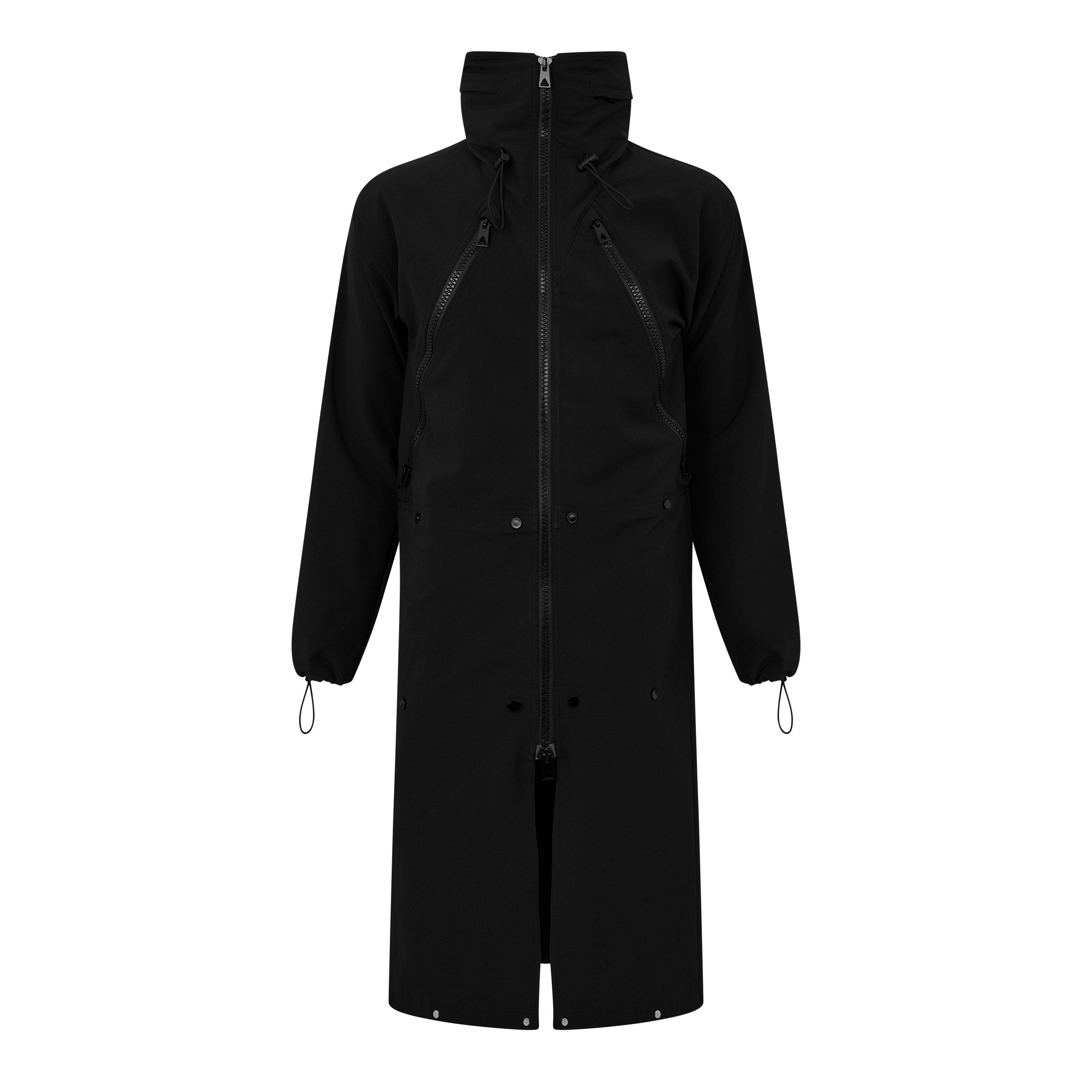 Black - Bottega Veneta - Men's Water-Resistant Adjustable Hood Parka - 1