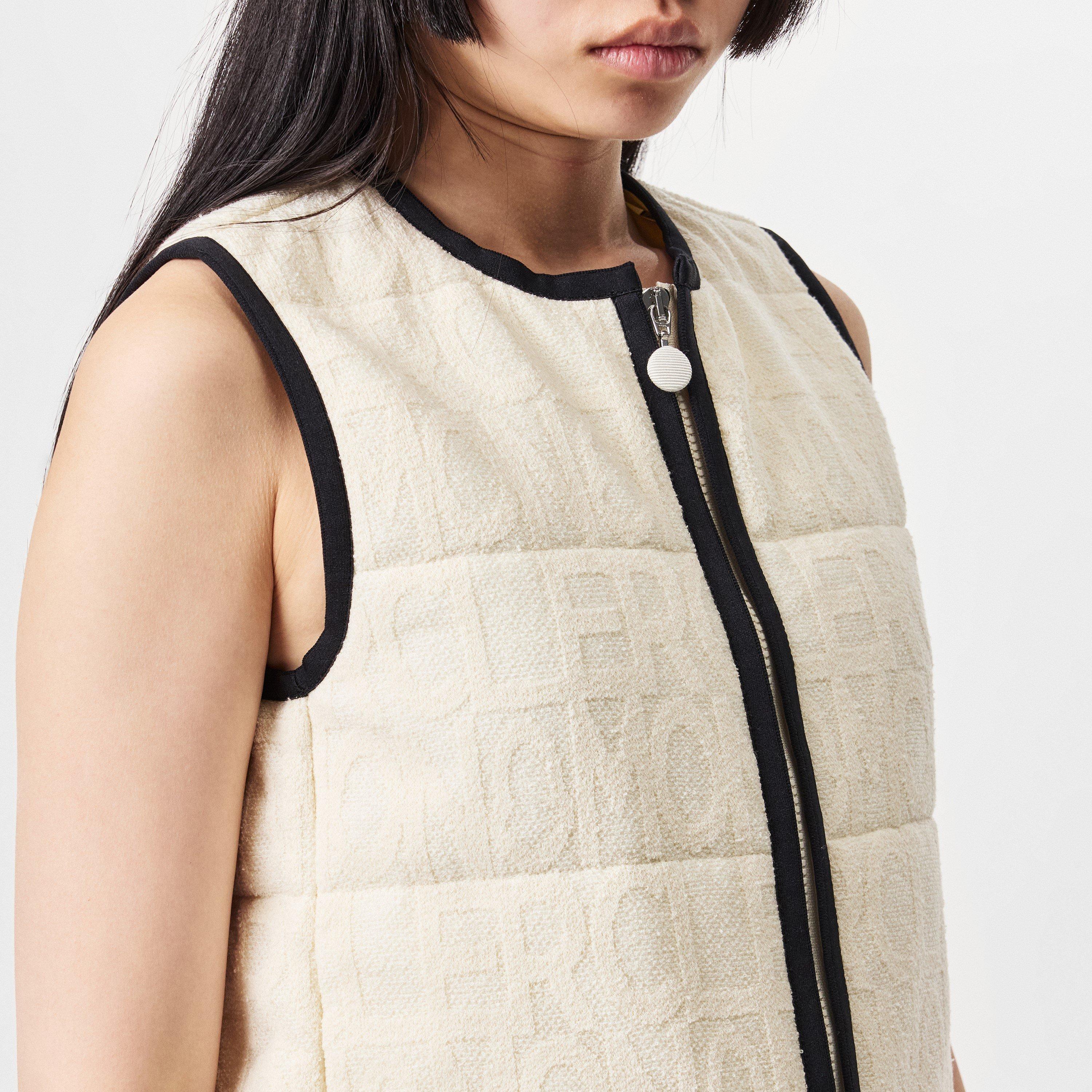 Natural 034 - Moncler - Women's  Quilted Sleeveless Gilet - 5