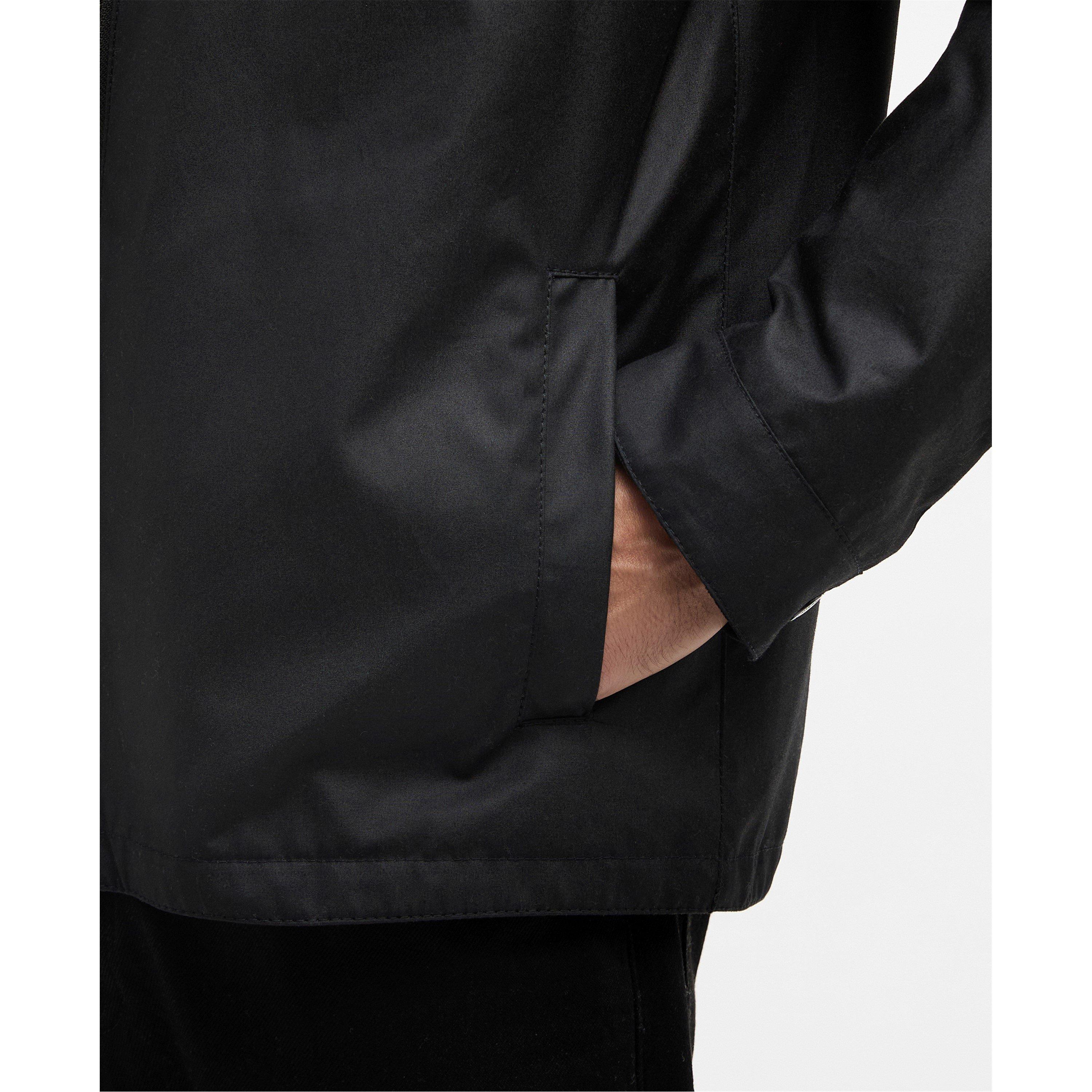 Black BK71 - Barbour International - Mens Maze Waxed Jacket - 5