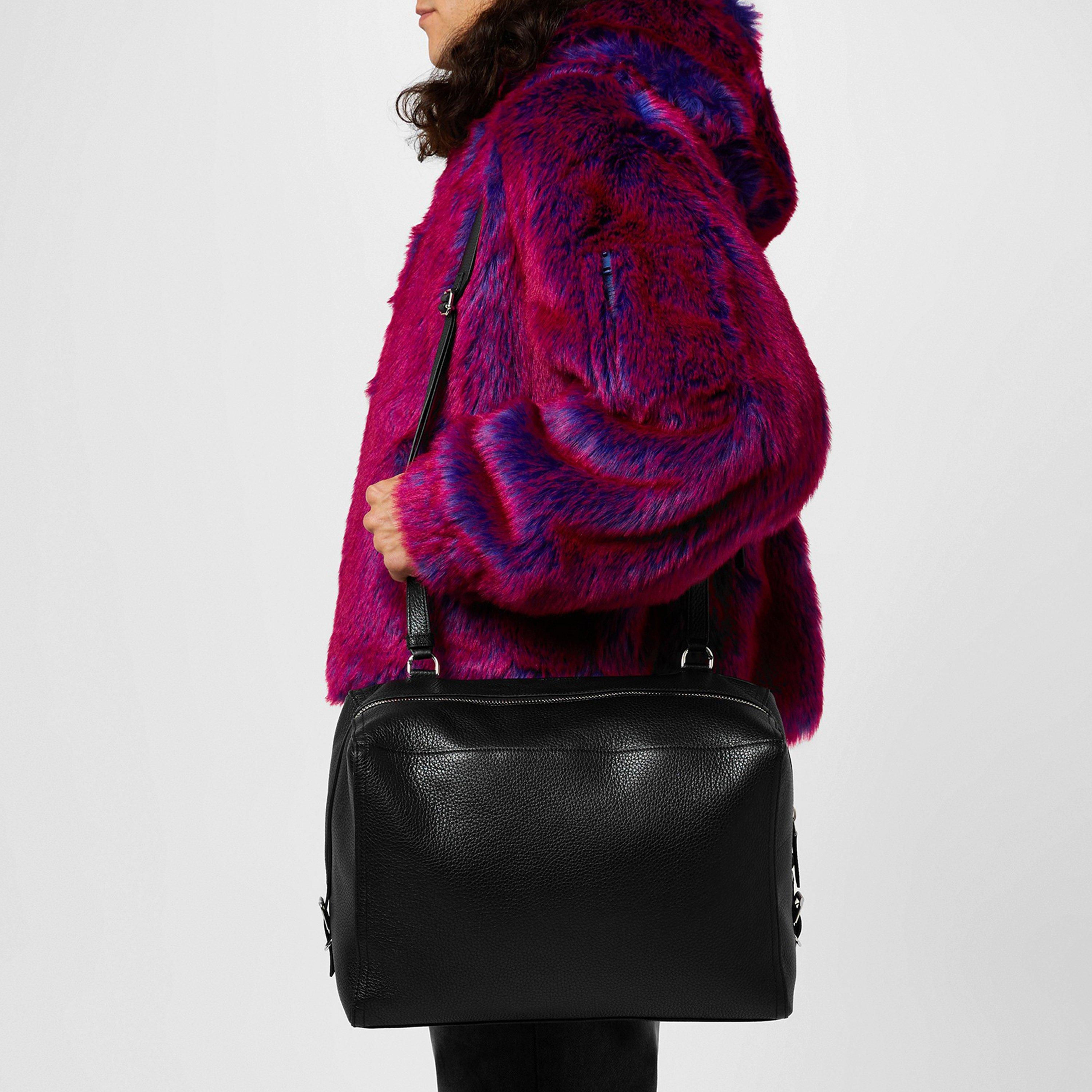 Pink/Blue - GIVENCHY - Cropped Varsity Jacket - 2