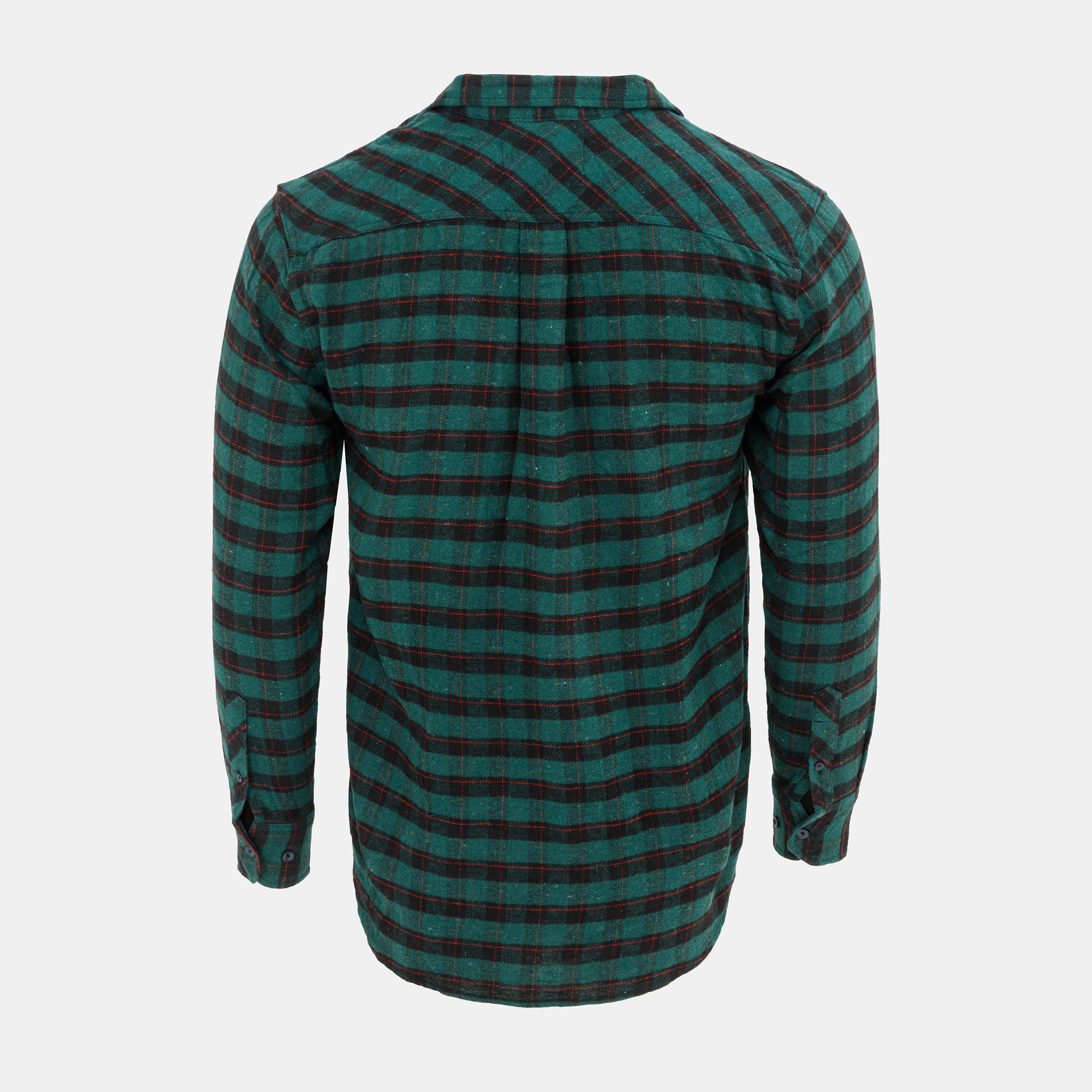 Green/Black - Firetrap - Check Shirt Mens - 2