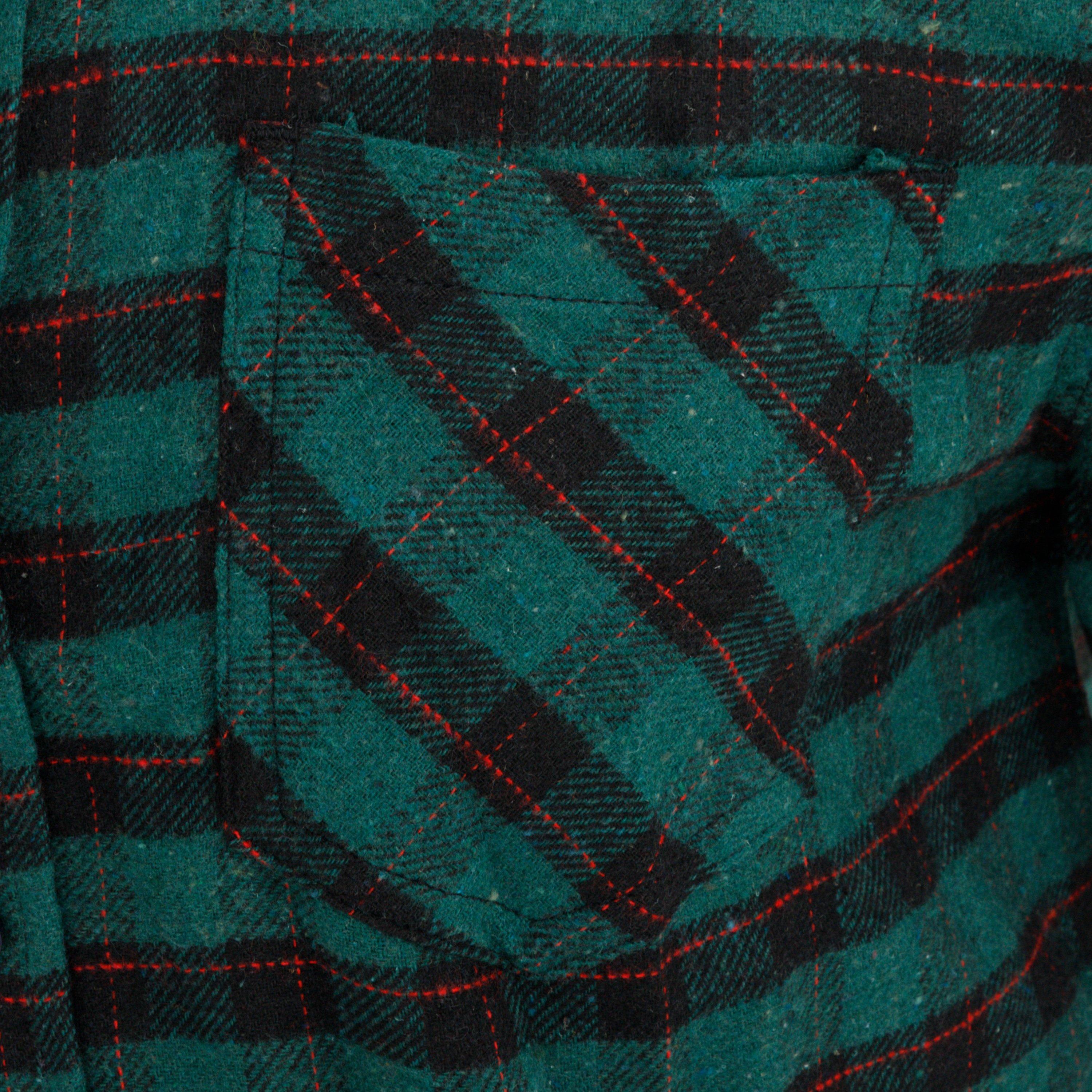 Green/Black - Firetrap - Check Shirt Mens - 4