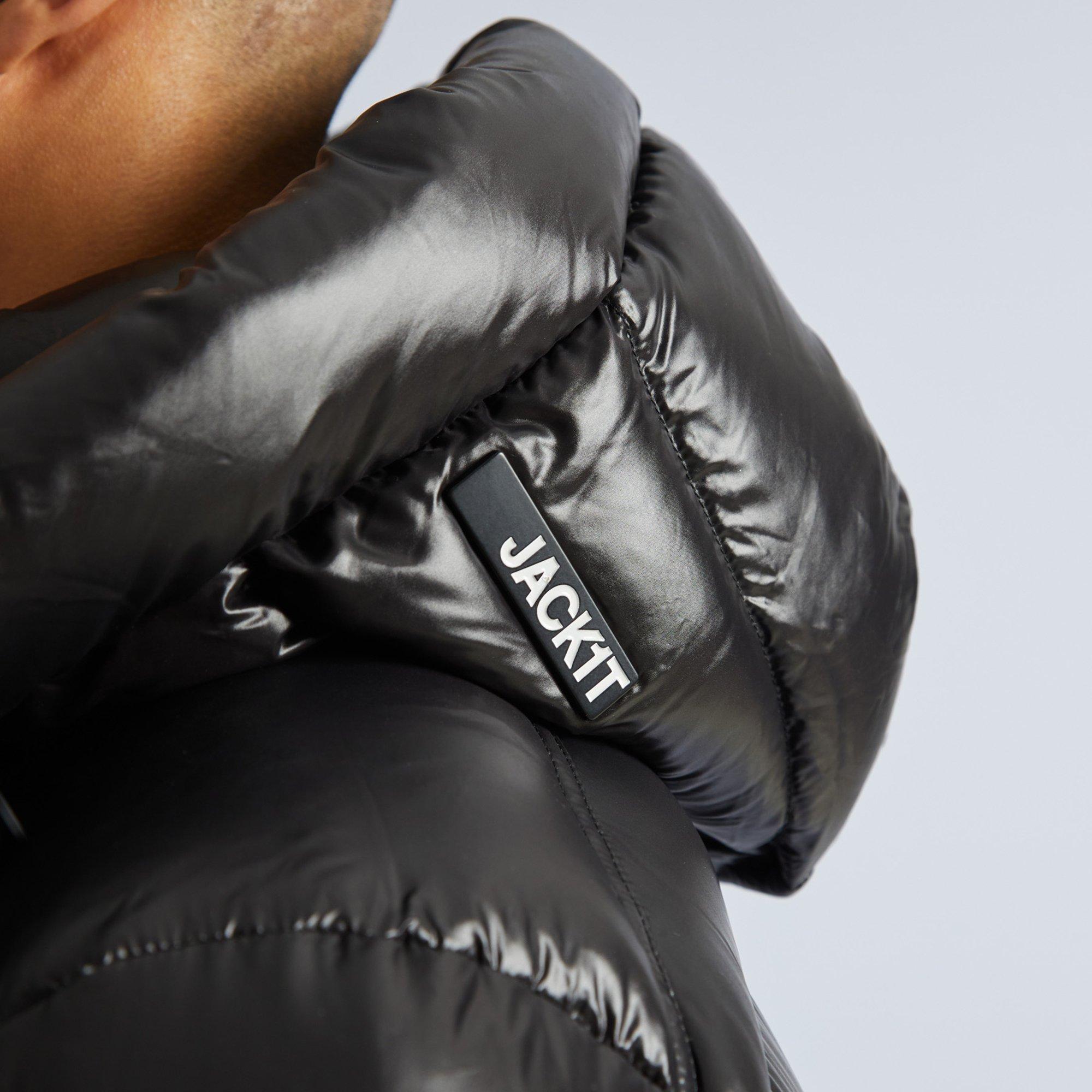 Black - Jack1t - Men's Slick Medium Puffer Jacket - 3