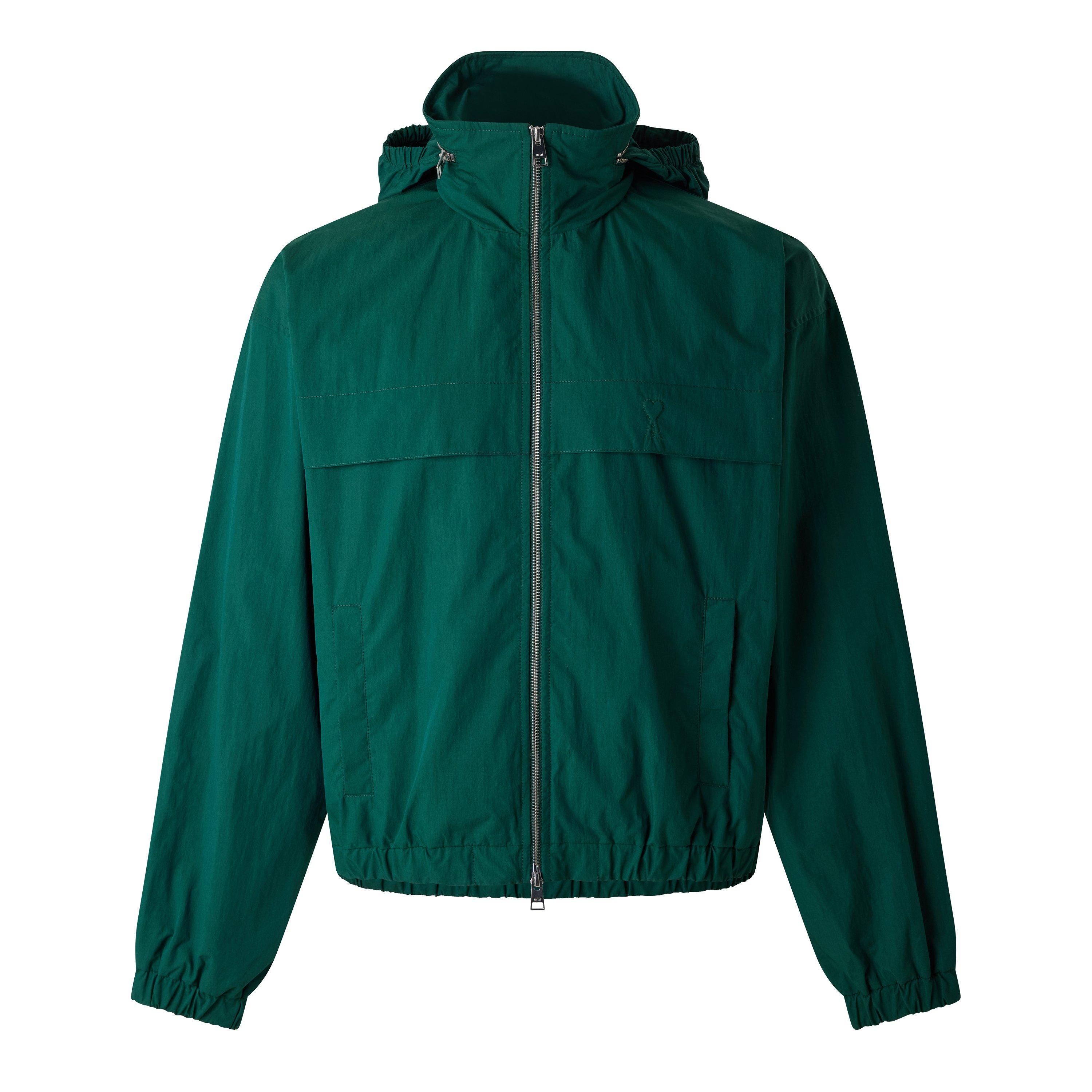 Dark Green - Ami Paris - Men's Windbreaker - 1