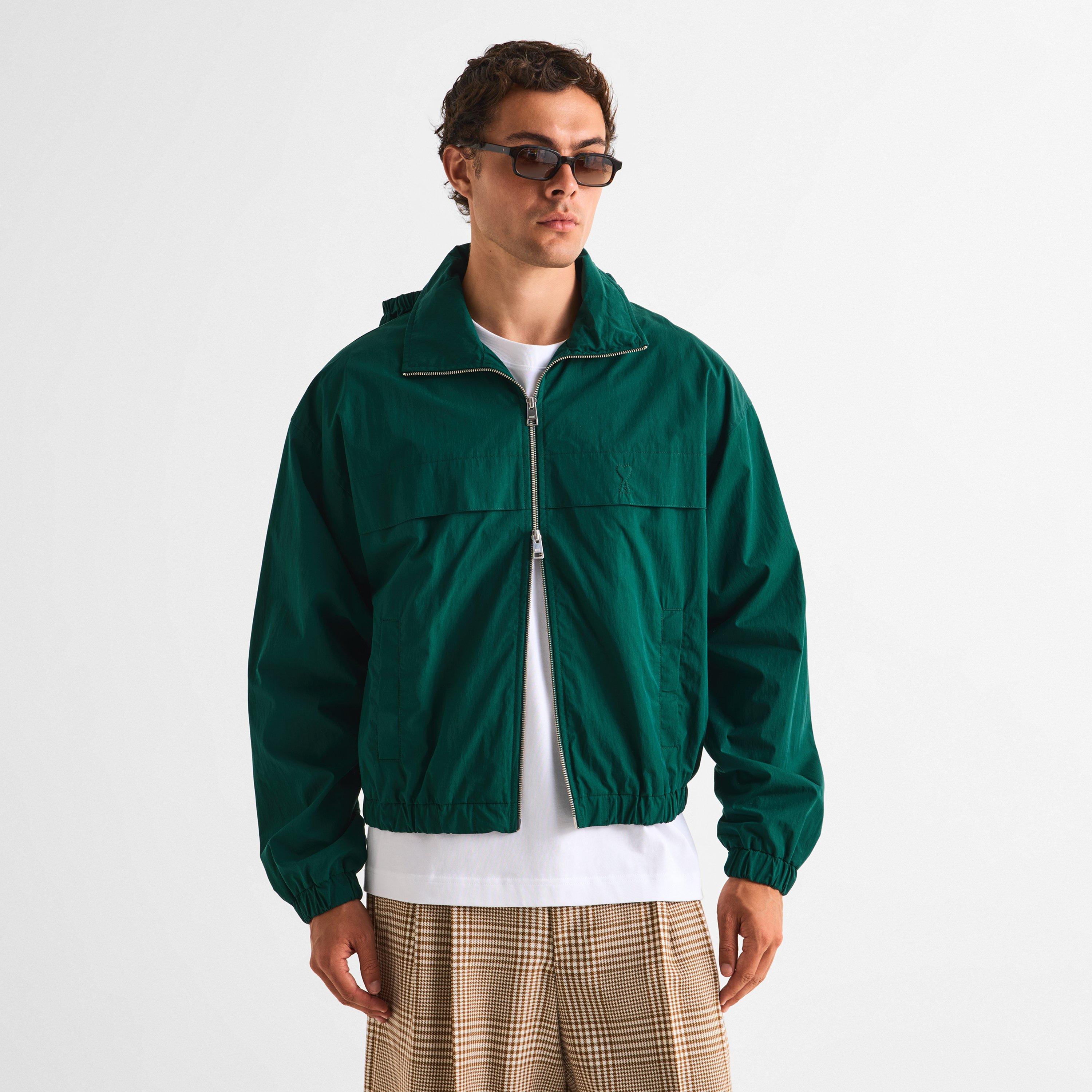 Dark Green - Ami Paris - Men's Windbreaker - 3