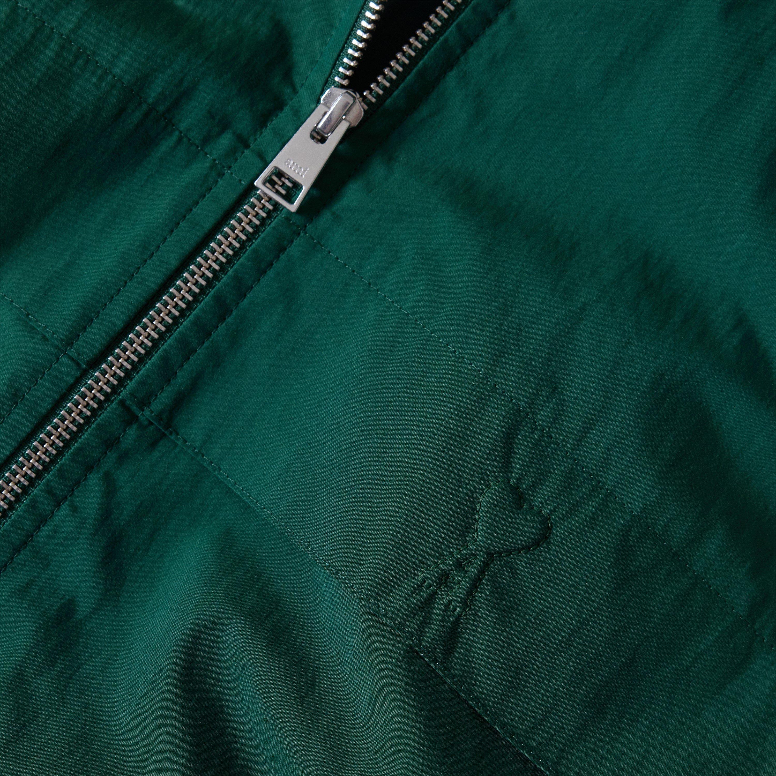 Dark Green - Ami Paris - Men's Windbreaker - 3