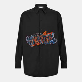 Off White Men's Grf Cp Overshirt