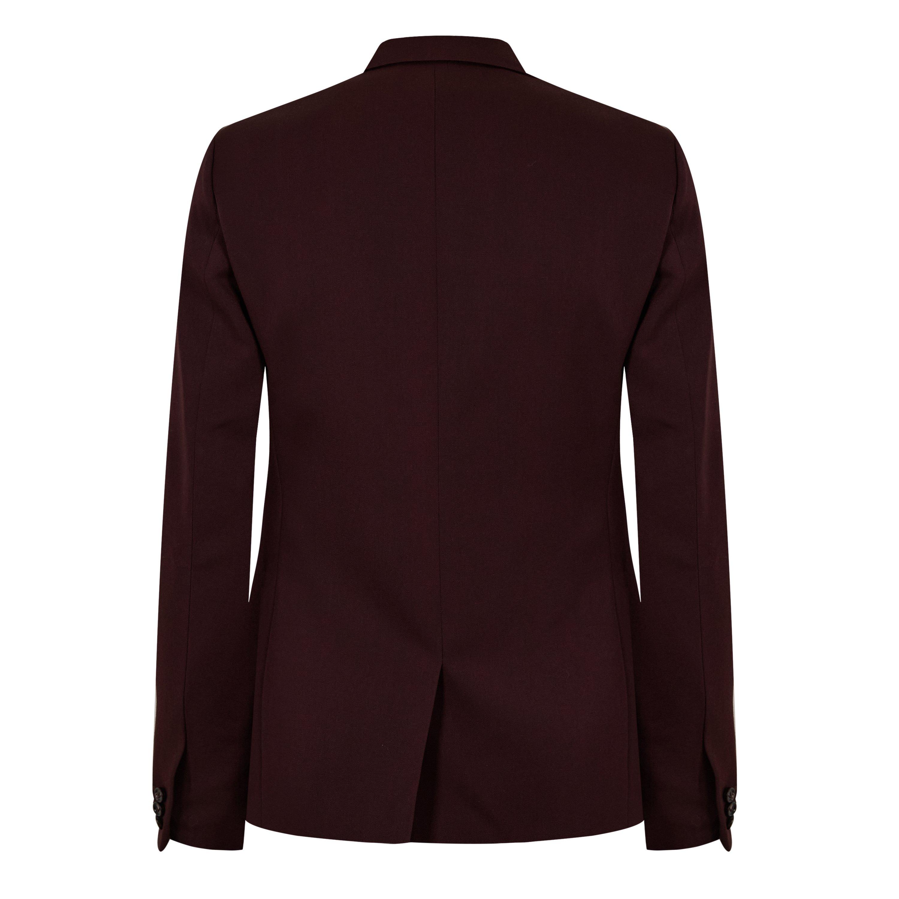 Burgundy - Bottega Veneta - Men's  Structured Blazer - 2