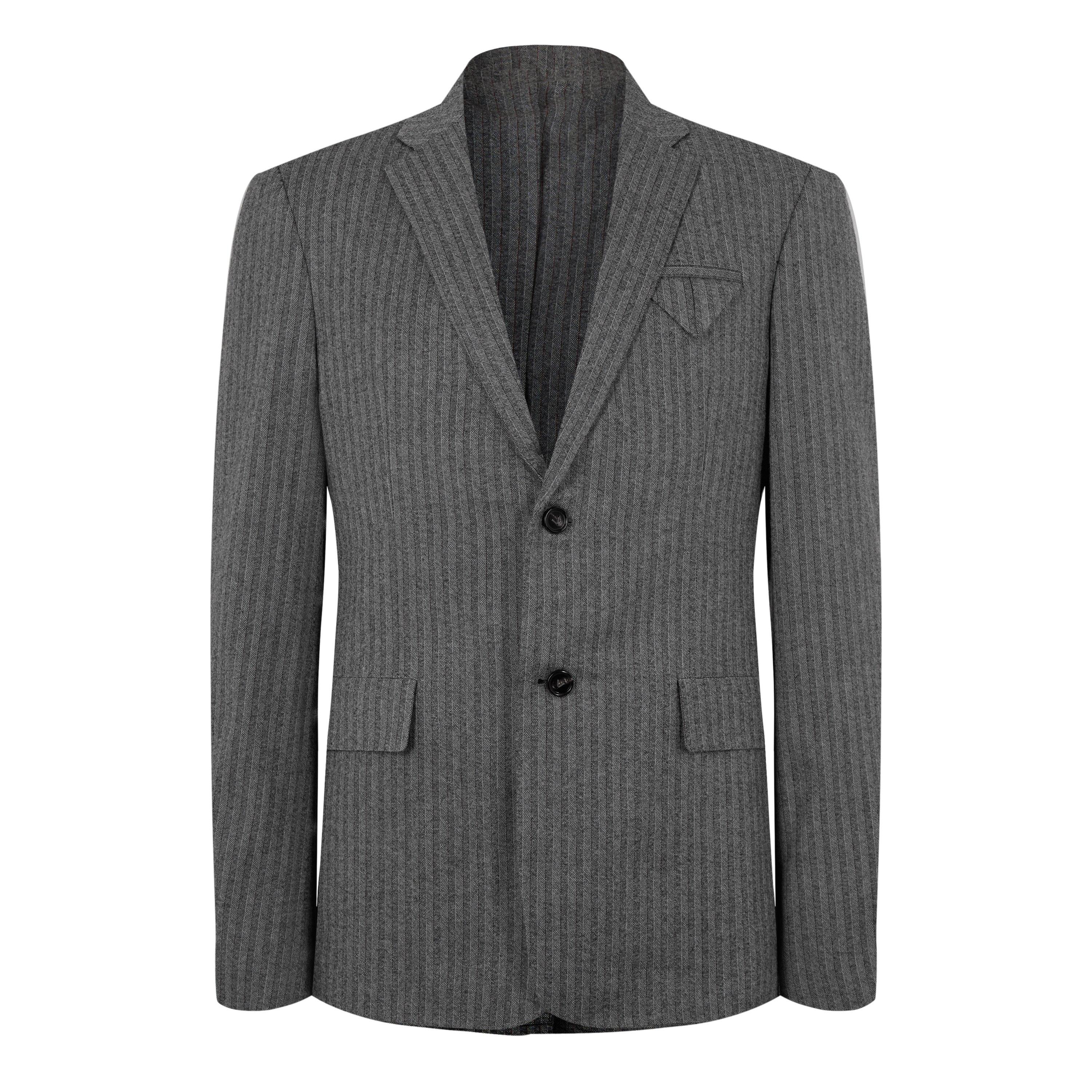 Grey Mel - Bottega Veneta - Men's Contemporary Italian Blazer - 1