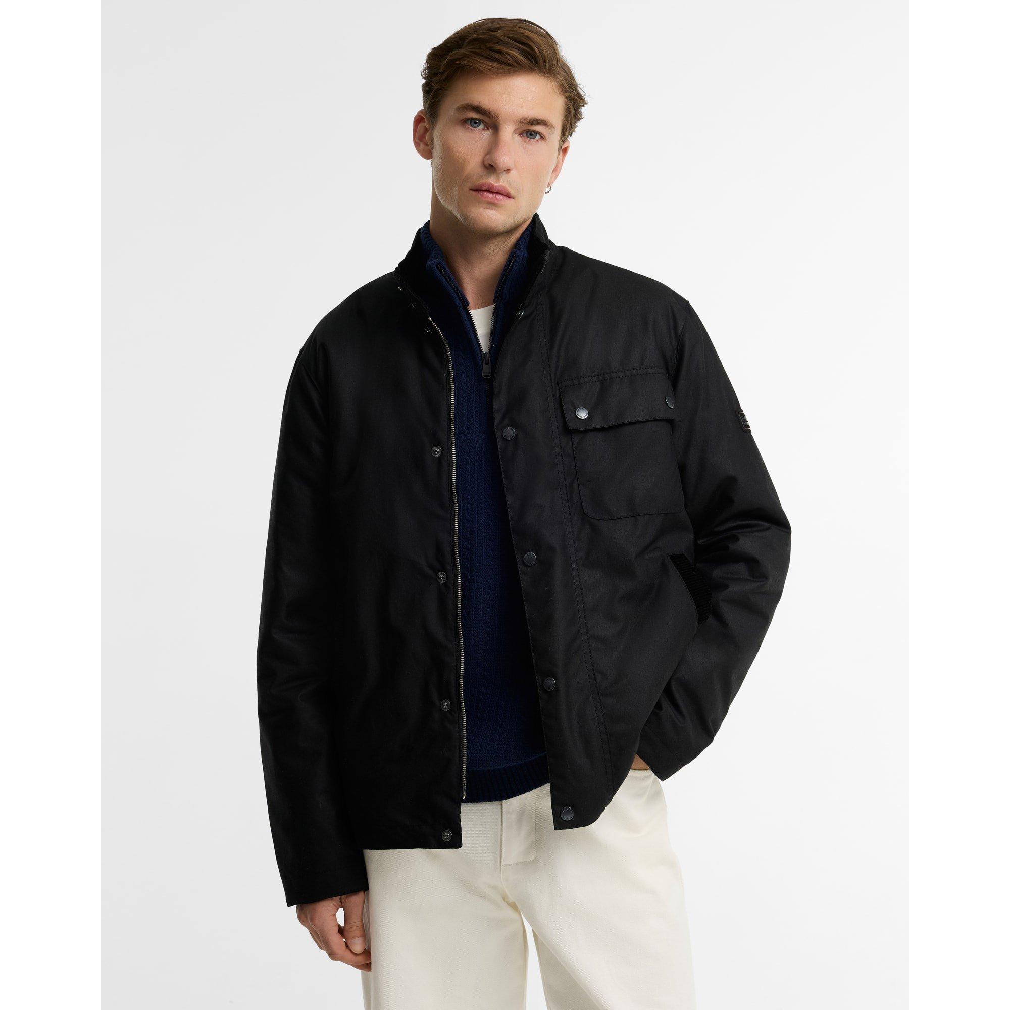 Black BK71 - Barbour International - B.Int Gadsden Wax Jk Sn71 - 2