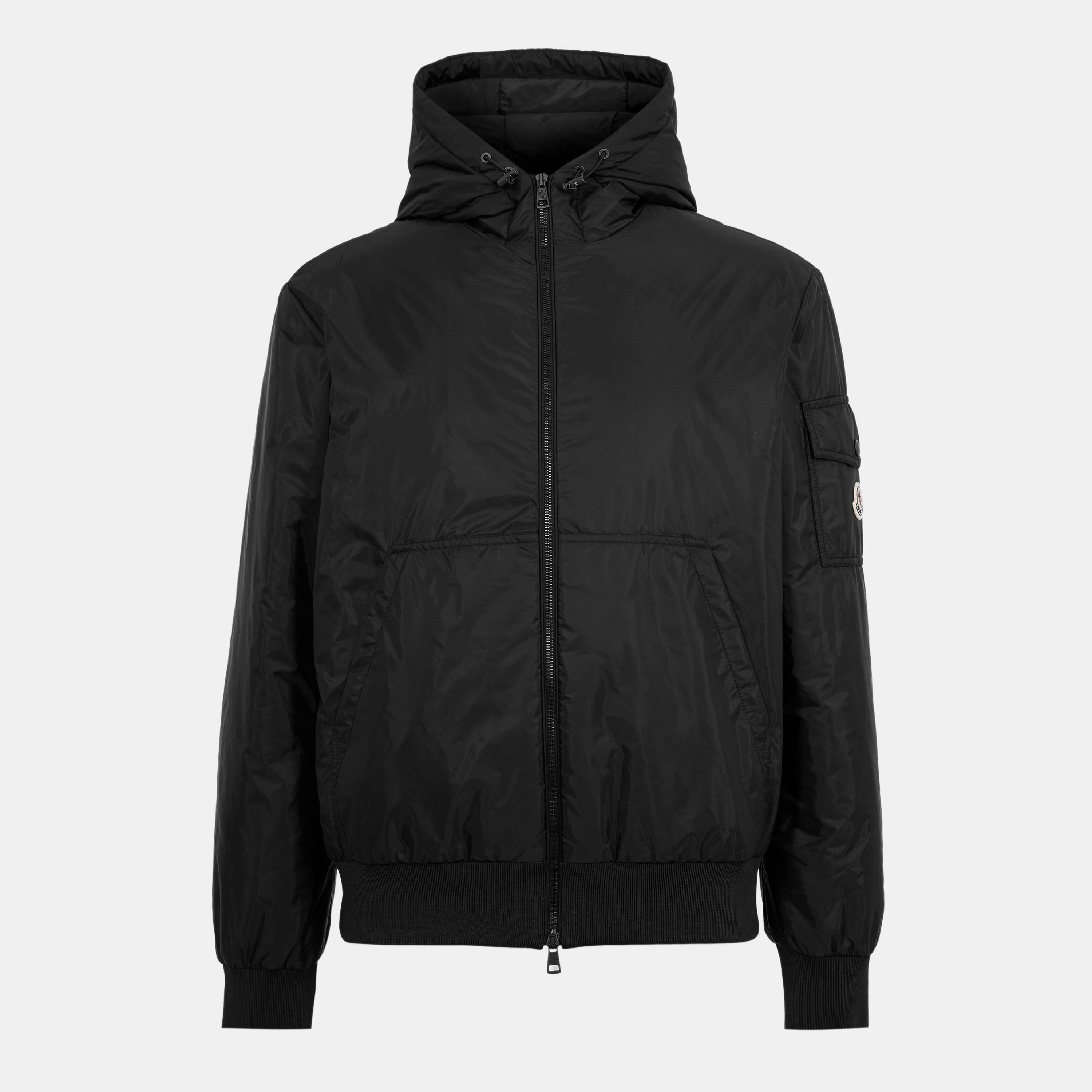 Moncler Men's Puffer Bomber Jacket - Black 999 - S