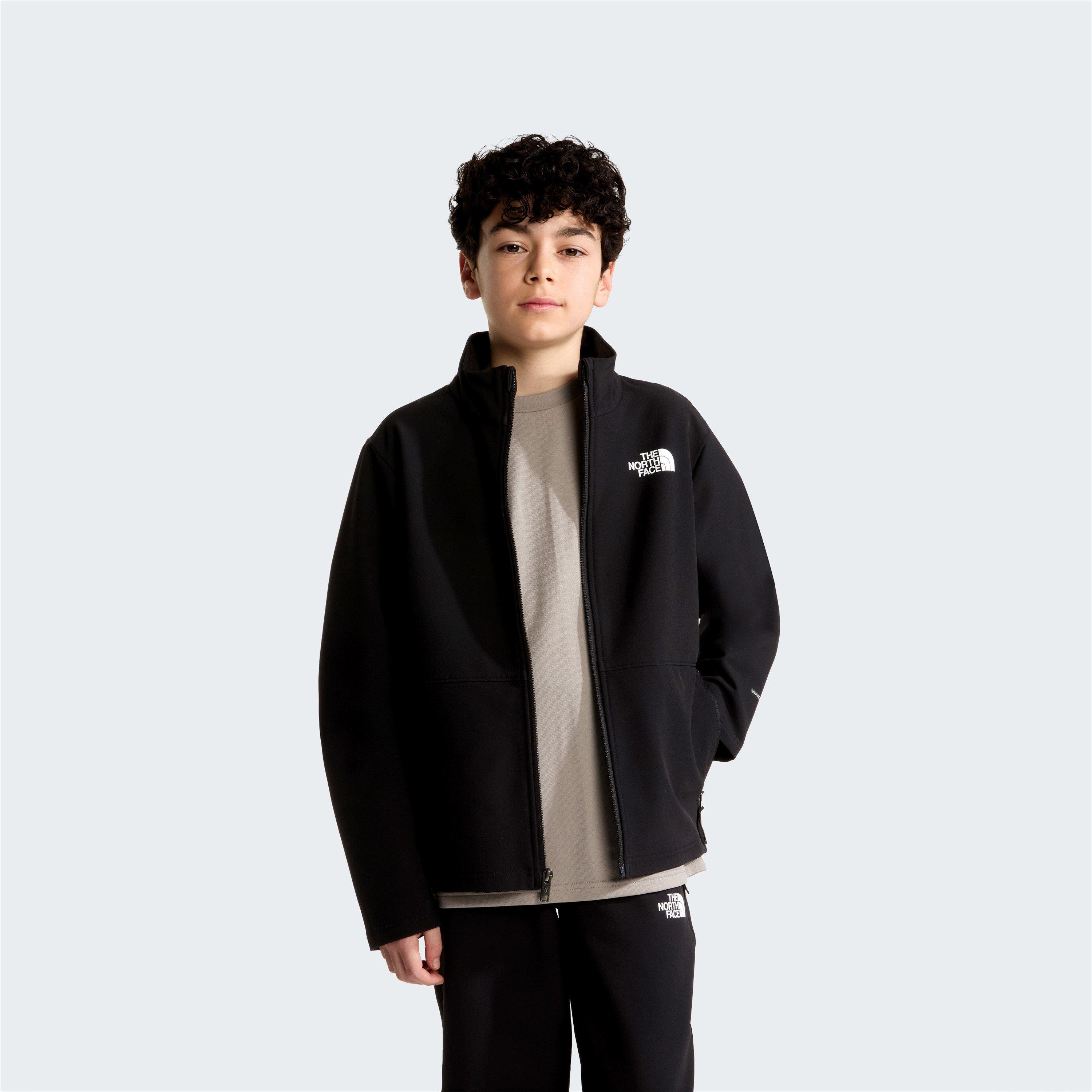 TNF Schwarz KX7 - The North Face - TNF Perlino Softshell Jacket Juniors - 3