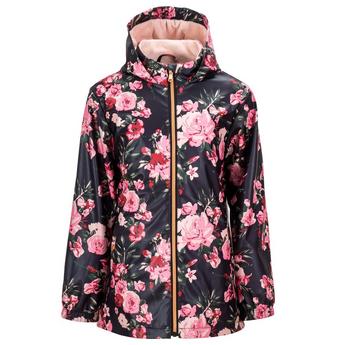 Firetrap Chic Floral Junior Girls' Rain Jacket