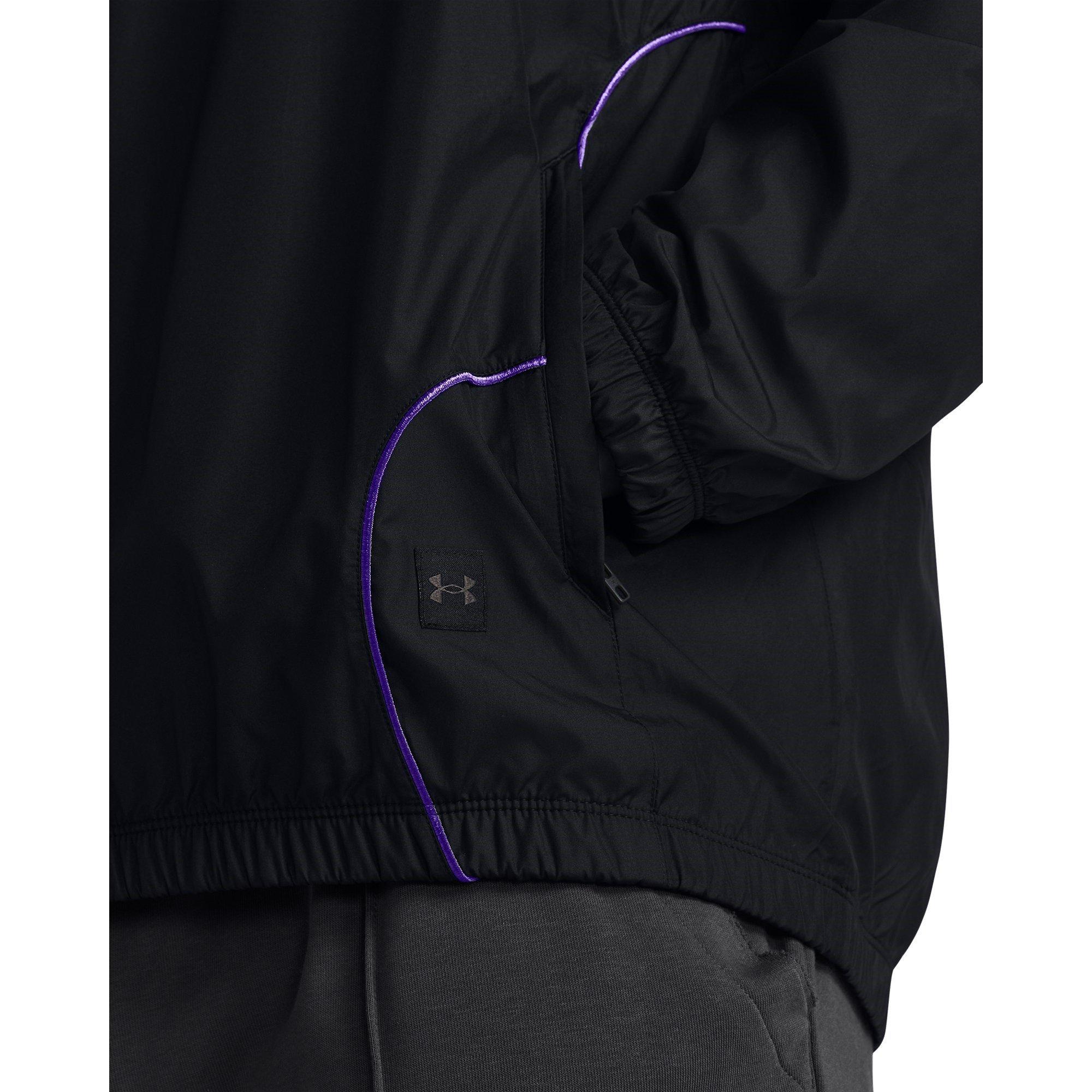 Preto - Under Armour - Water-Repellent Lightweight Performance Training Jacket - 8
