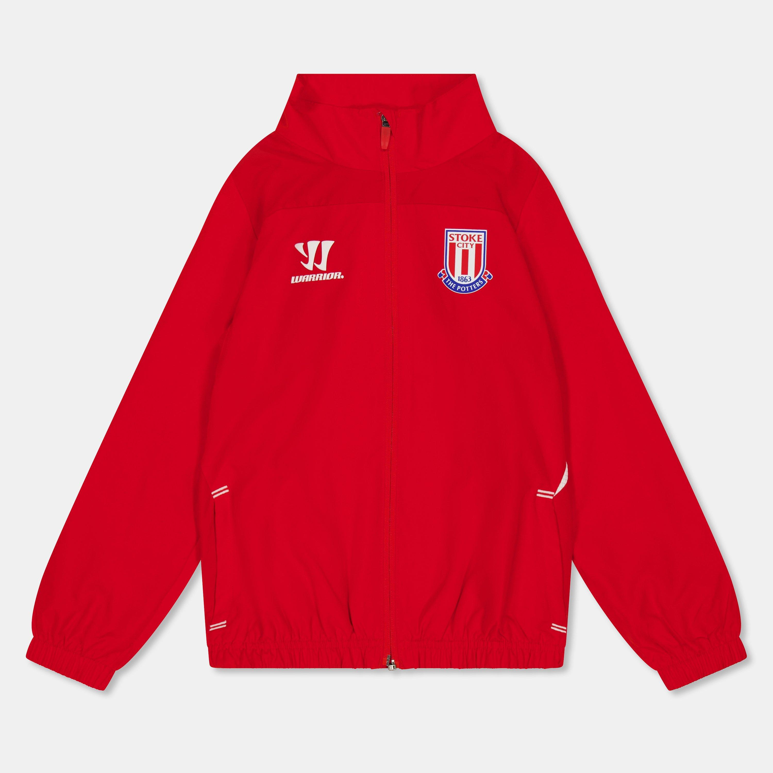 Red - Warrior - Unisex Kids' Stoke City Moisture-Wicking Performance Training Jacket - 1
