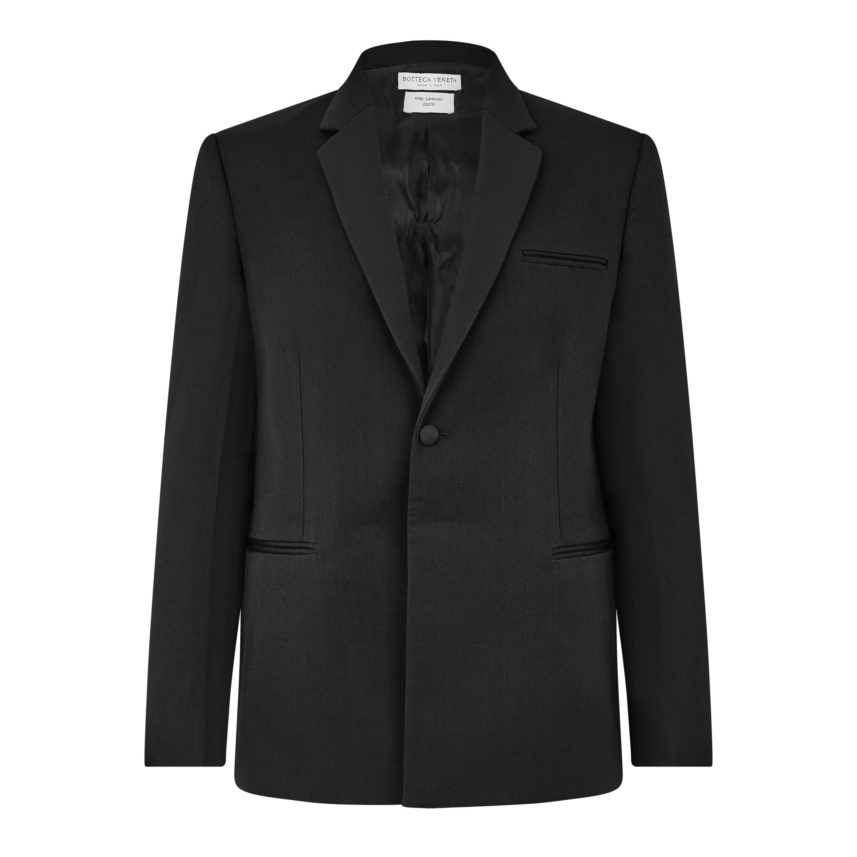 Nero - Bottega Veneta - Men's  Structured Blazer - 1