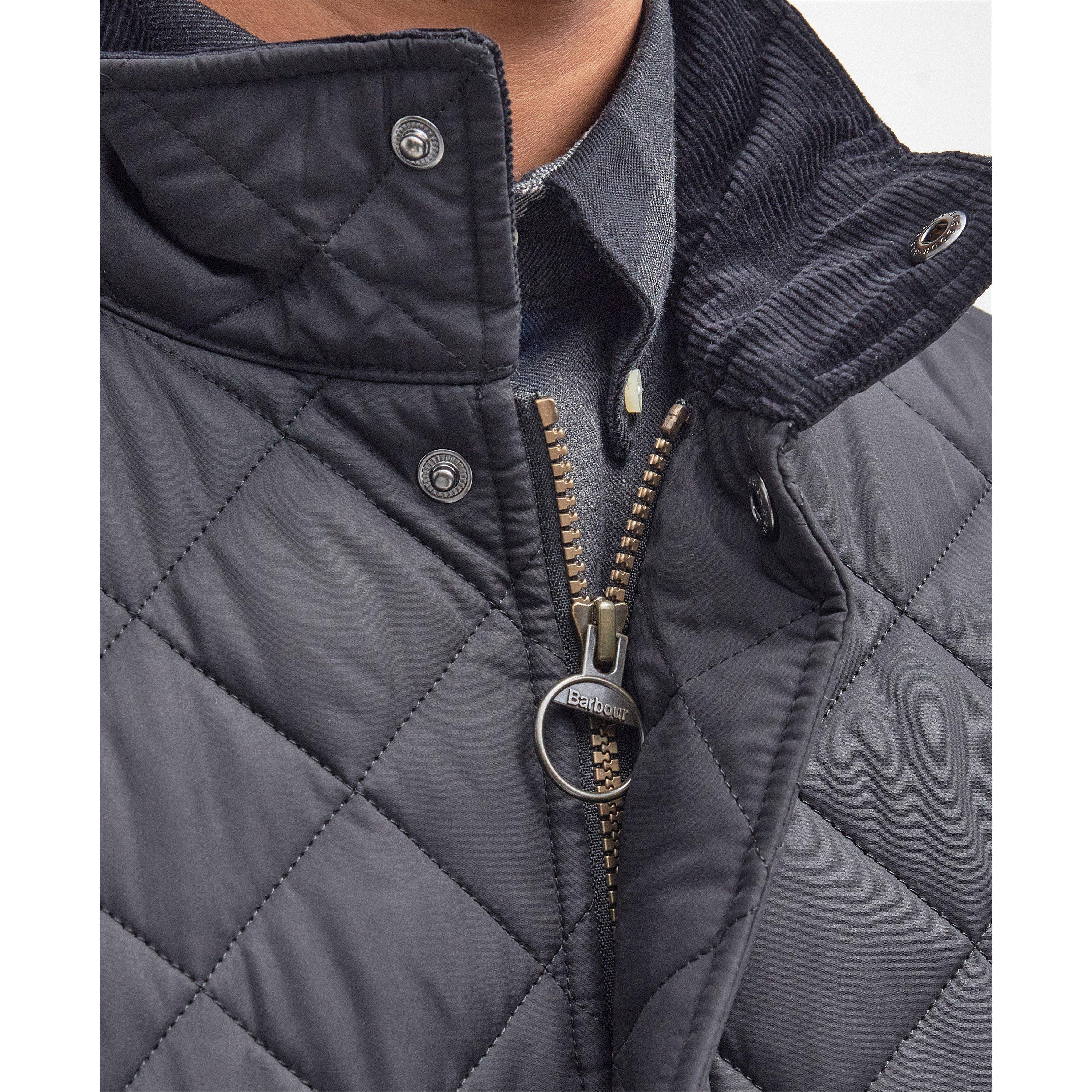 Black BK11 - Barbour - Mens Chelsea Sportsquilt Jacket - 6