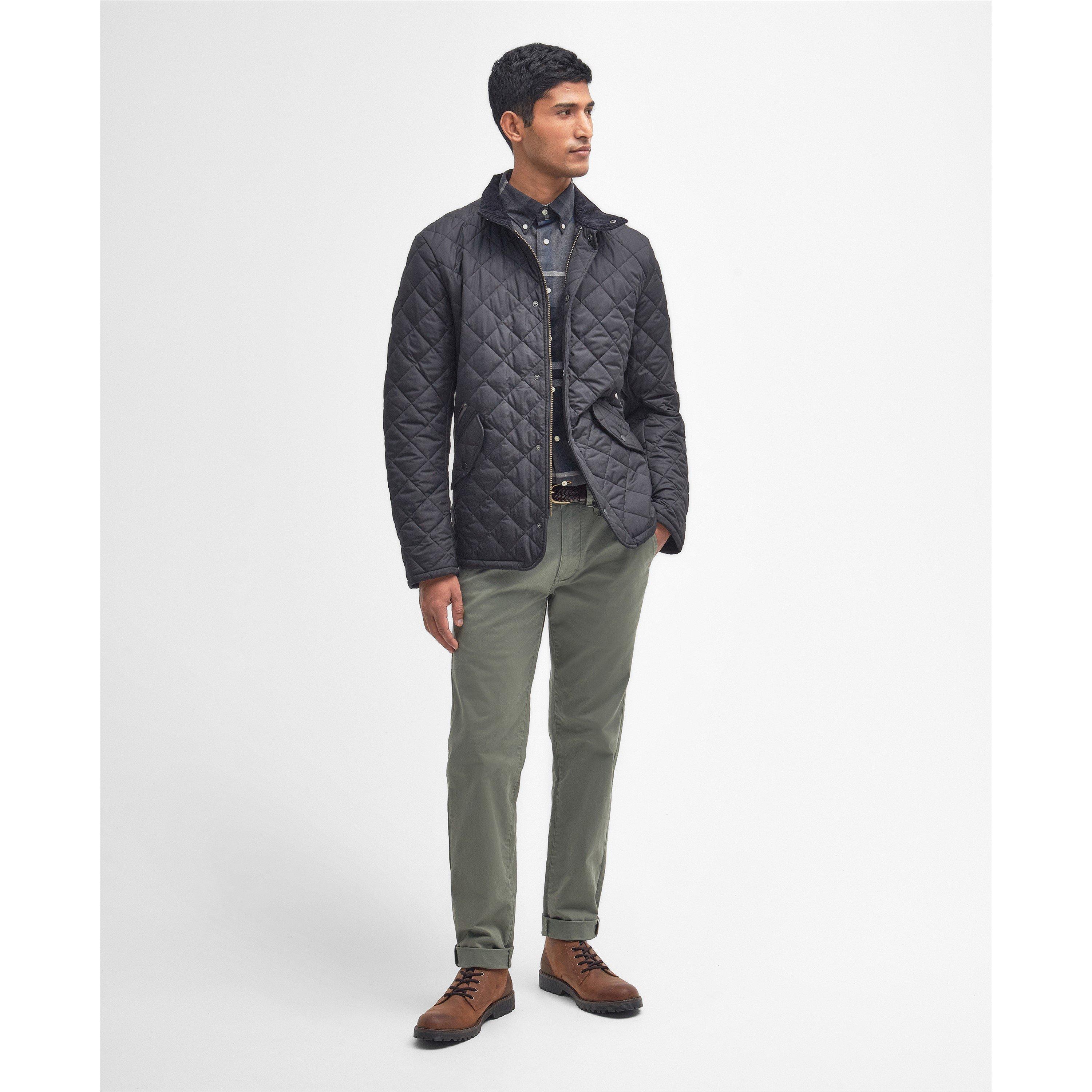Black BK11 - Barbour - Mens Chelsea Sportsquilt Jacket - 7