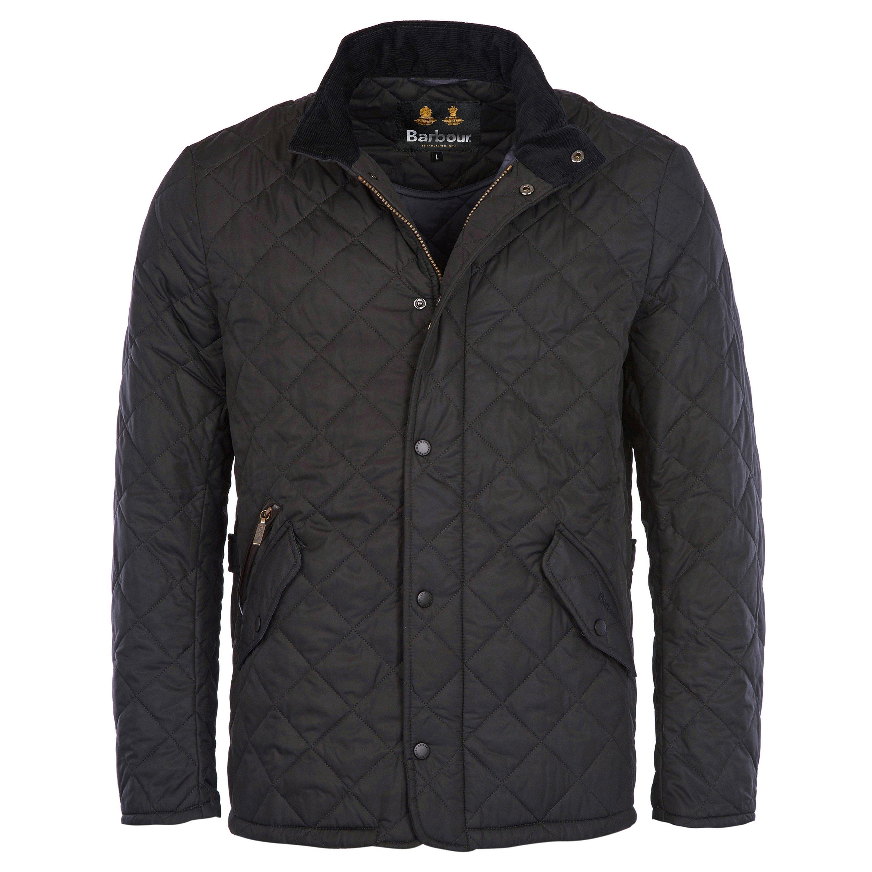 Navy NY51 - Barbour - Mens Chelsea Sportsquilt Jacket - 1